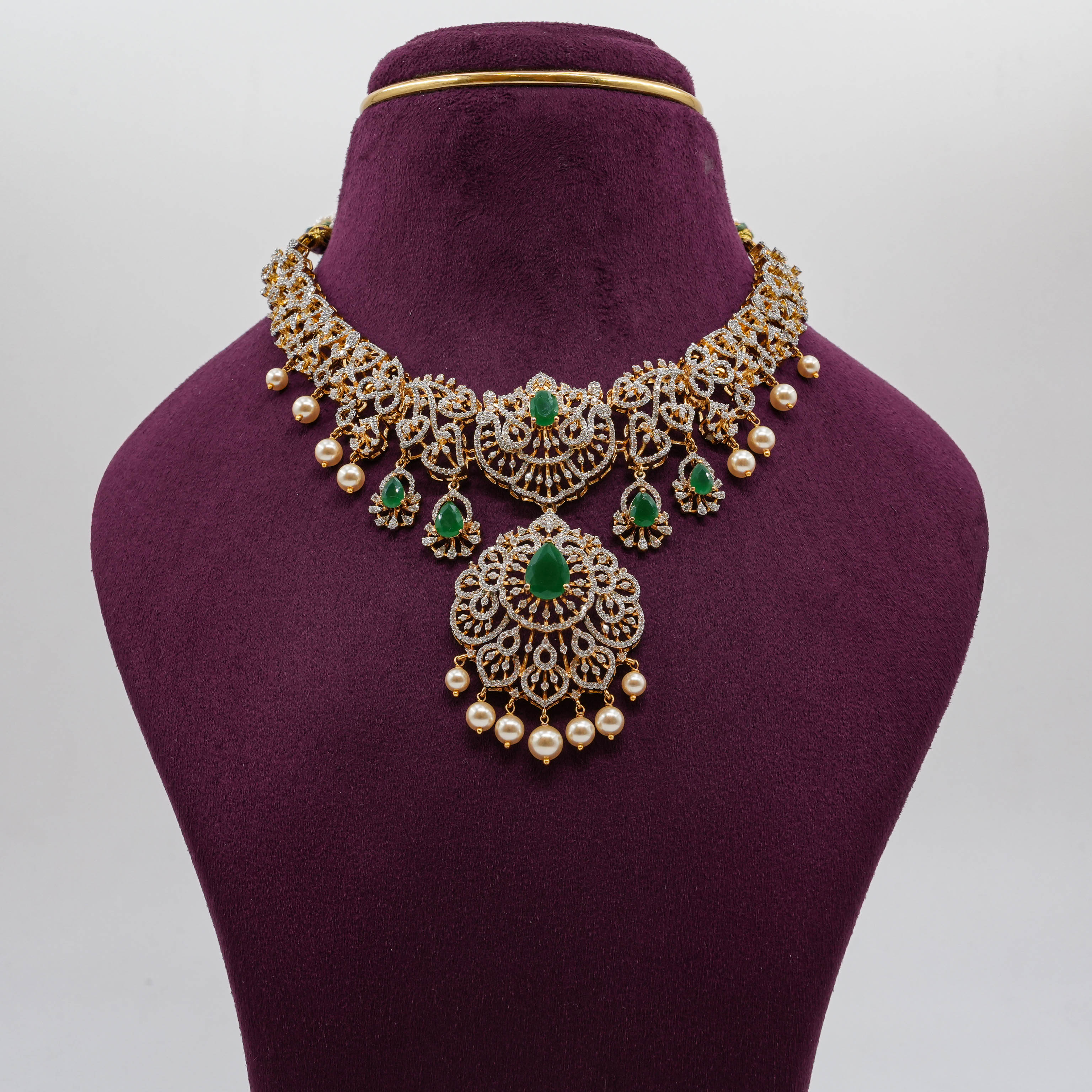 CZ Necklace Set