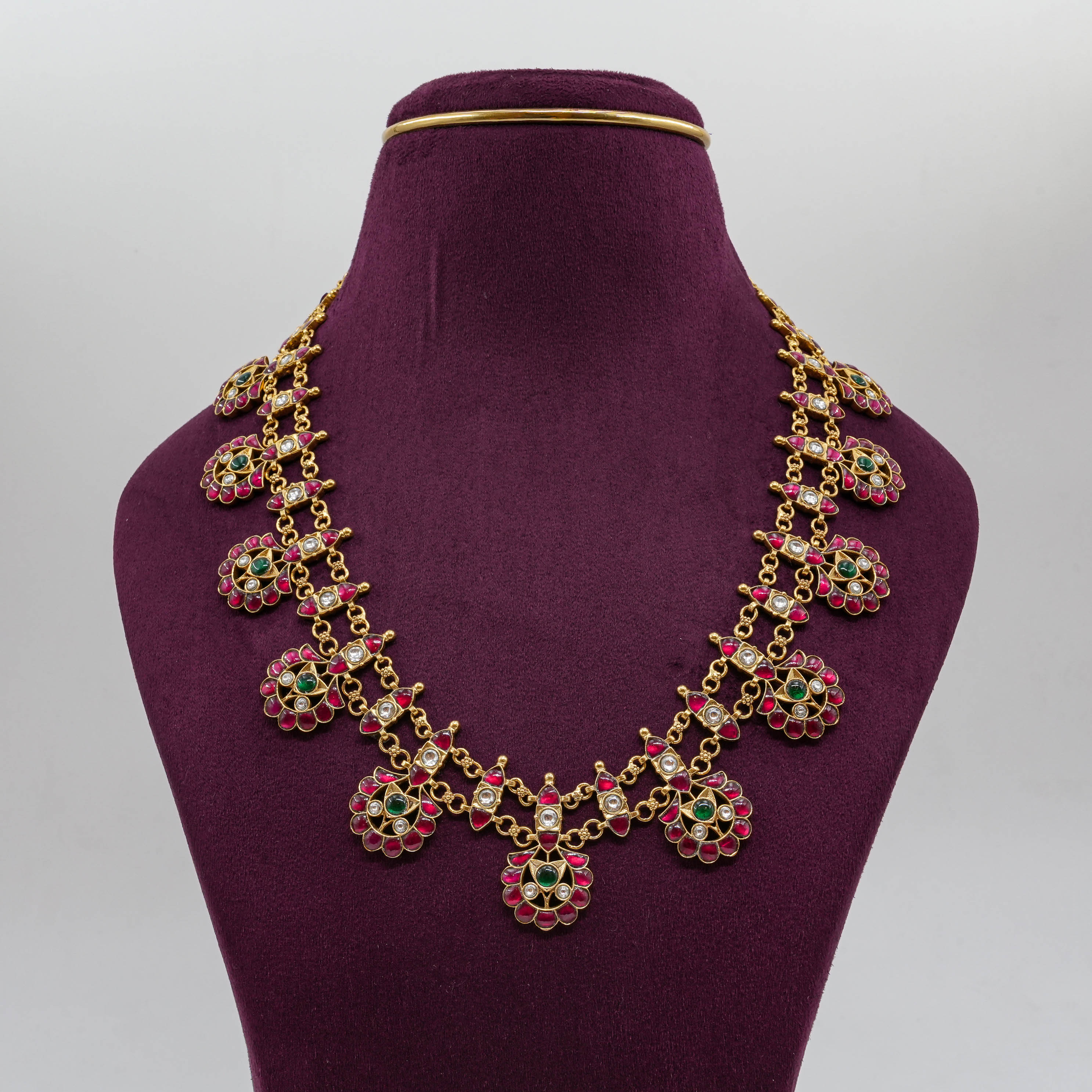 Floral Kundan Necklace