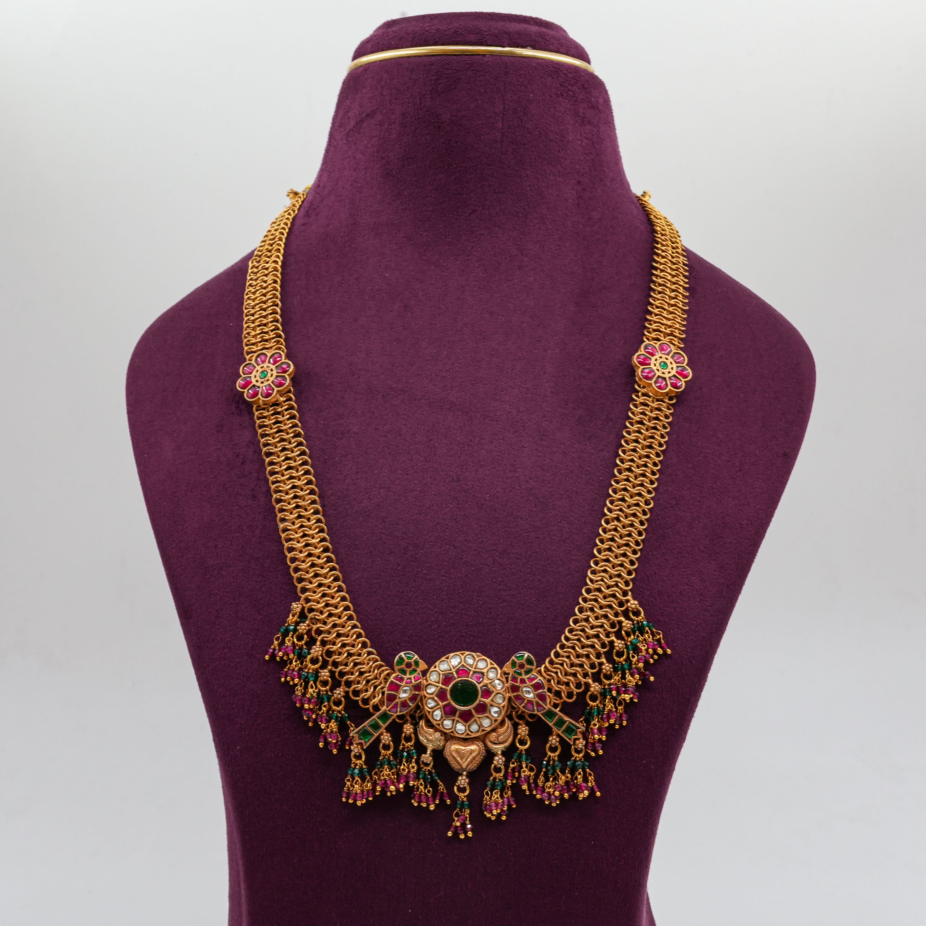 Floral Kundan Necklace