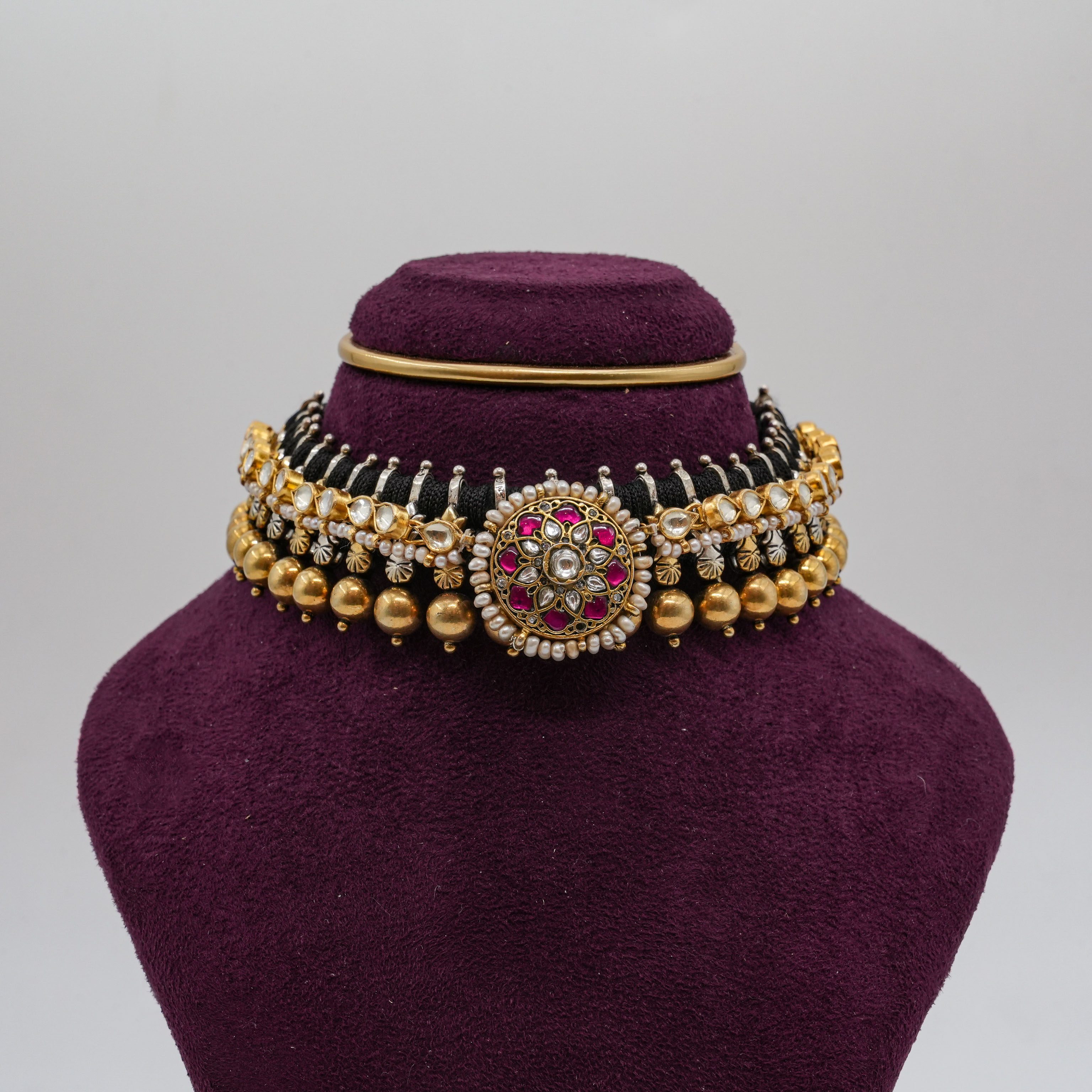Floral Kundan Choker