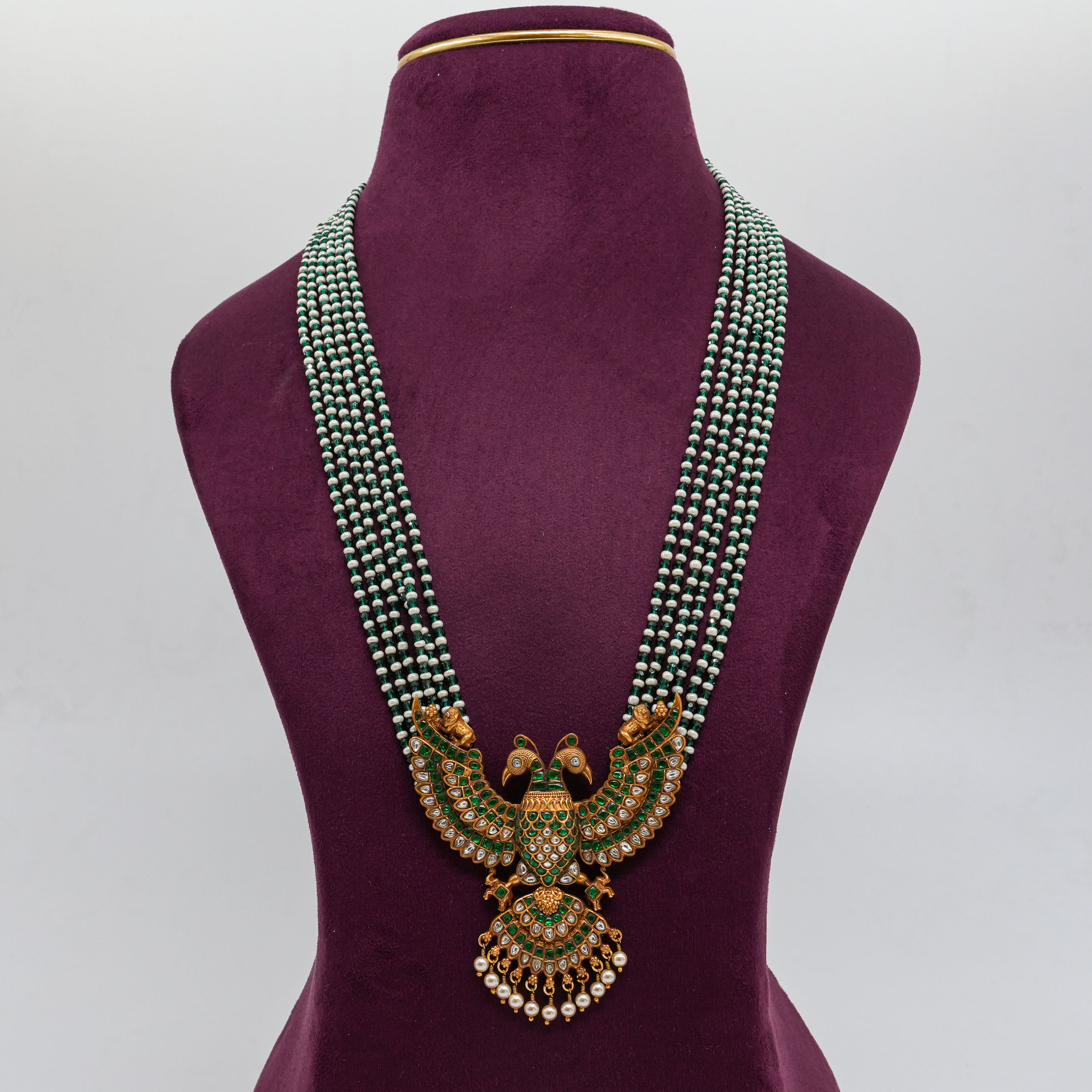 Dual Peacock Beads Haram