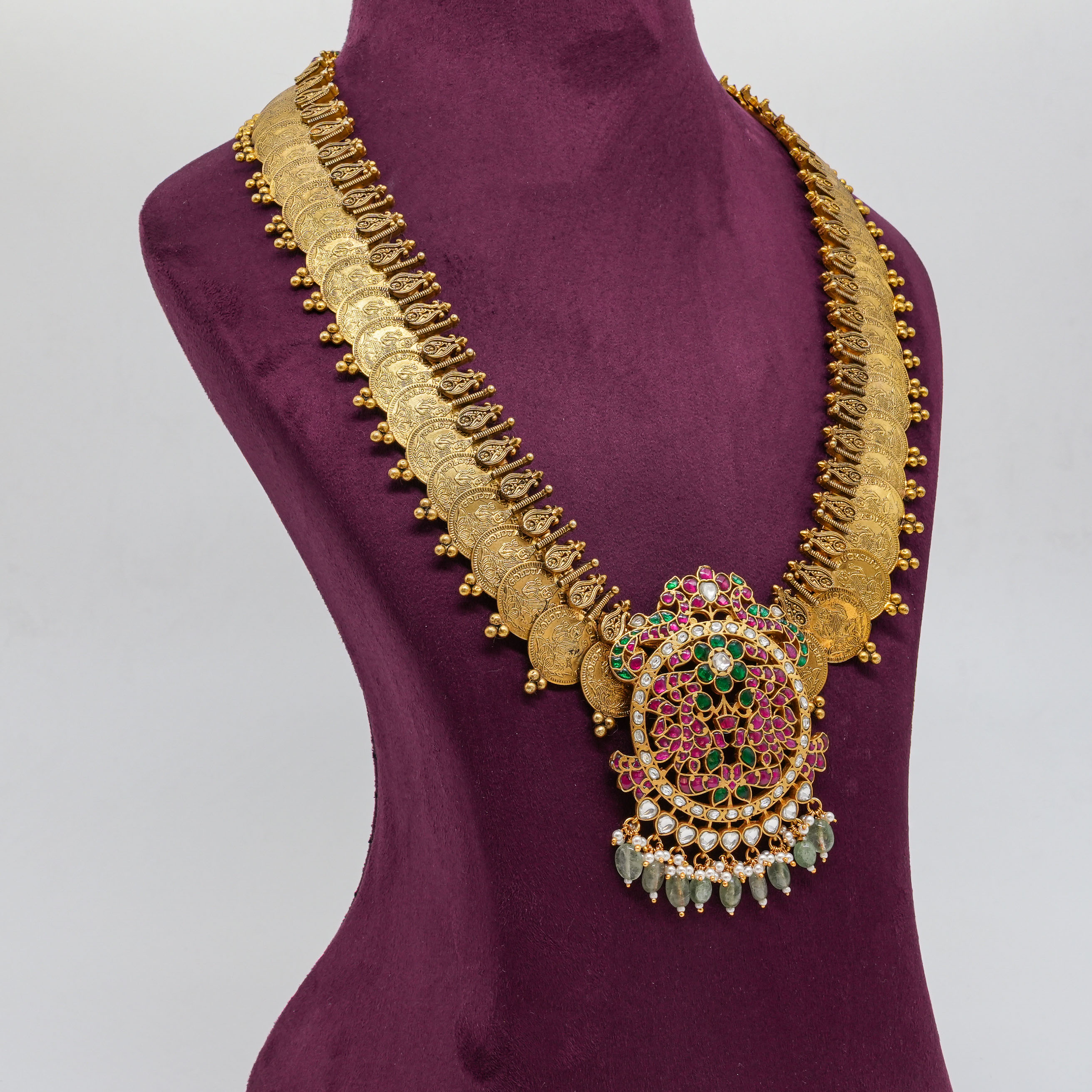 Saubhagya Jewellers - Lakshmi Coin Haram