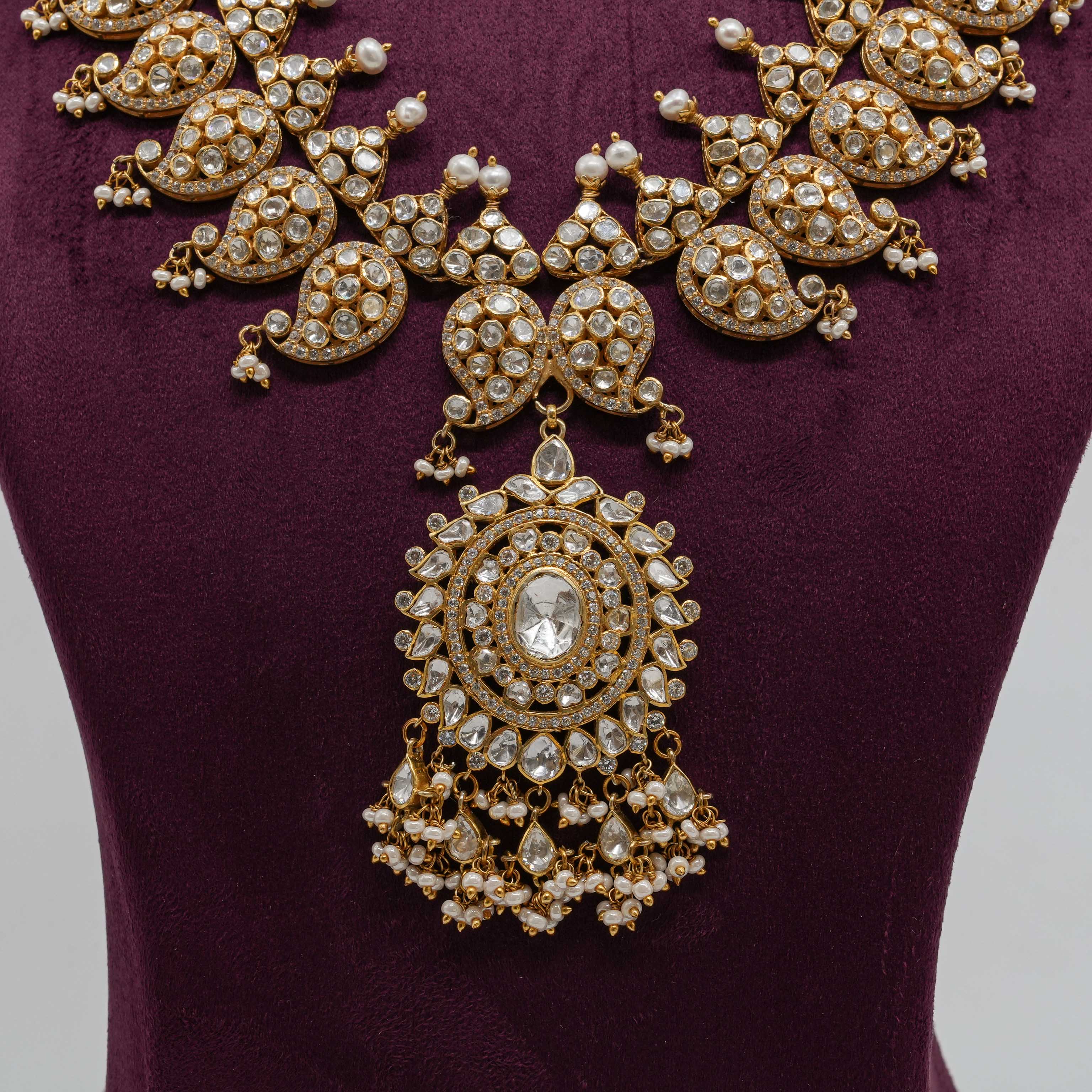 Paisley CZ Necklace