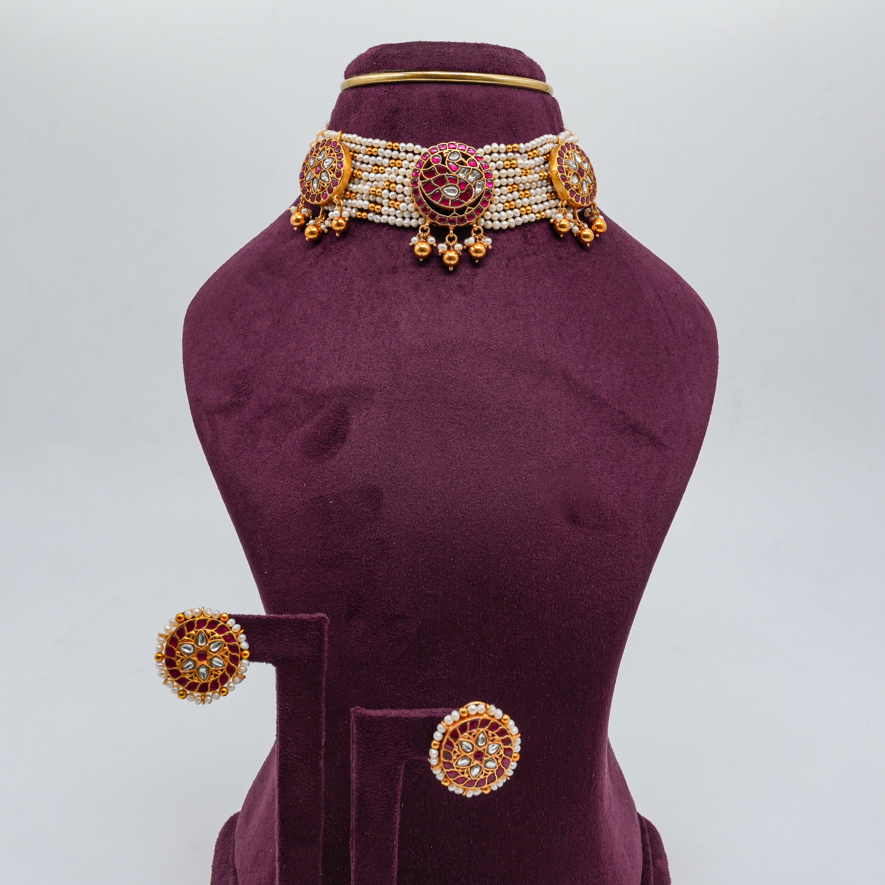 Kundan Pearl Choker