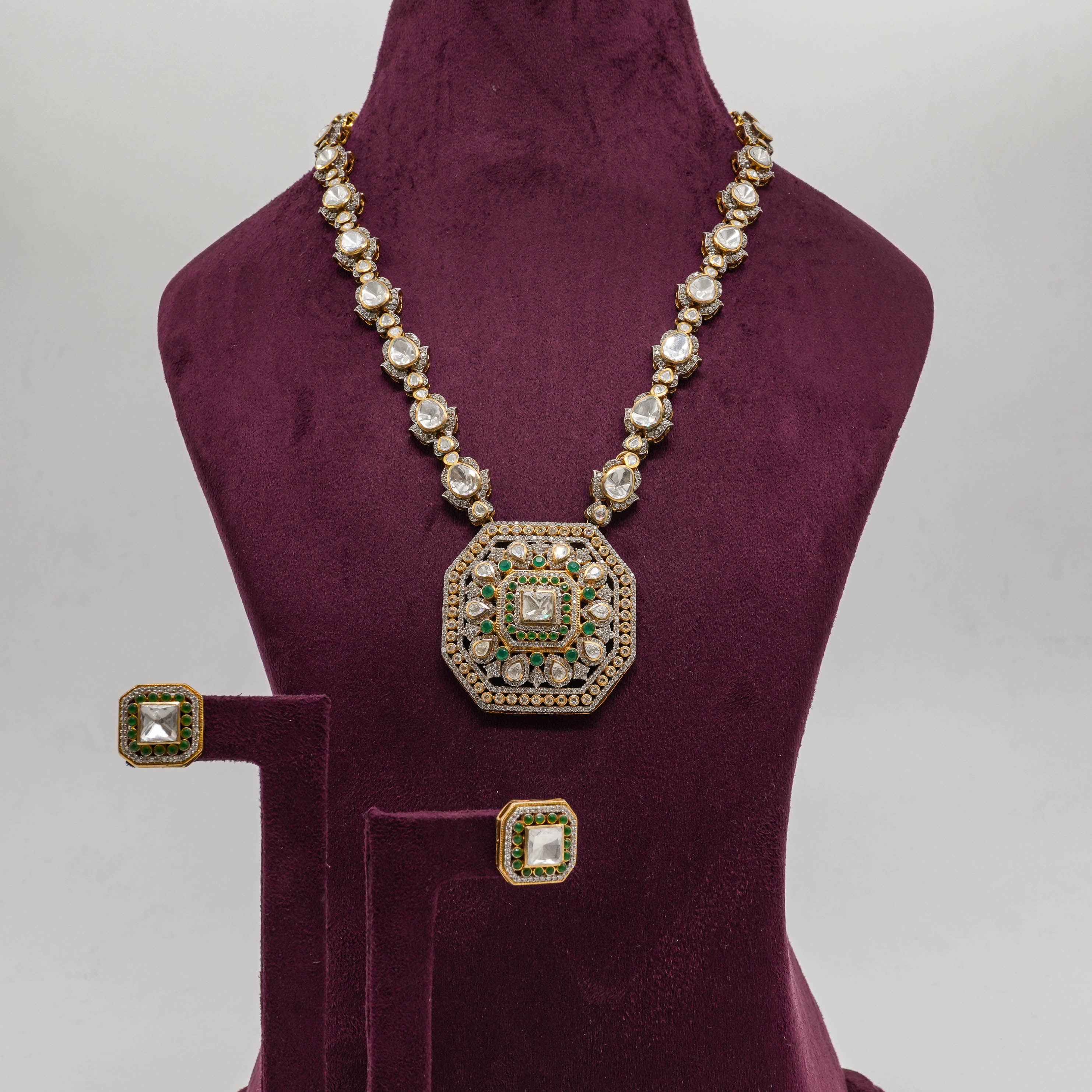 Octagonal Emerald Pendant