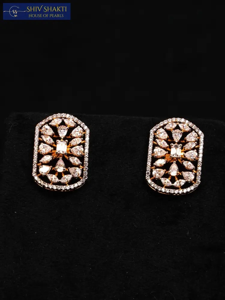 Shiv Shakti Pearls - Celestial Glow Sterling Silver Earrings