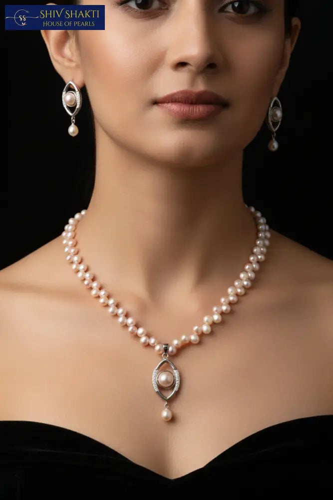 Shiv Shakti Pearls - Royal Heritage Pearl Necklace Set