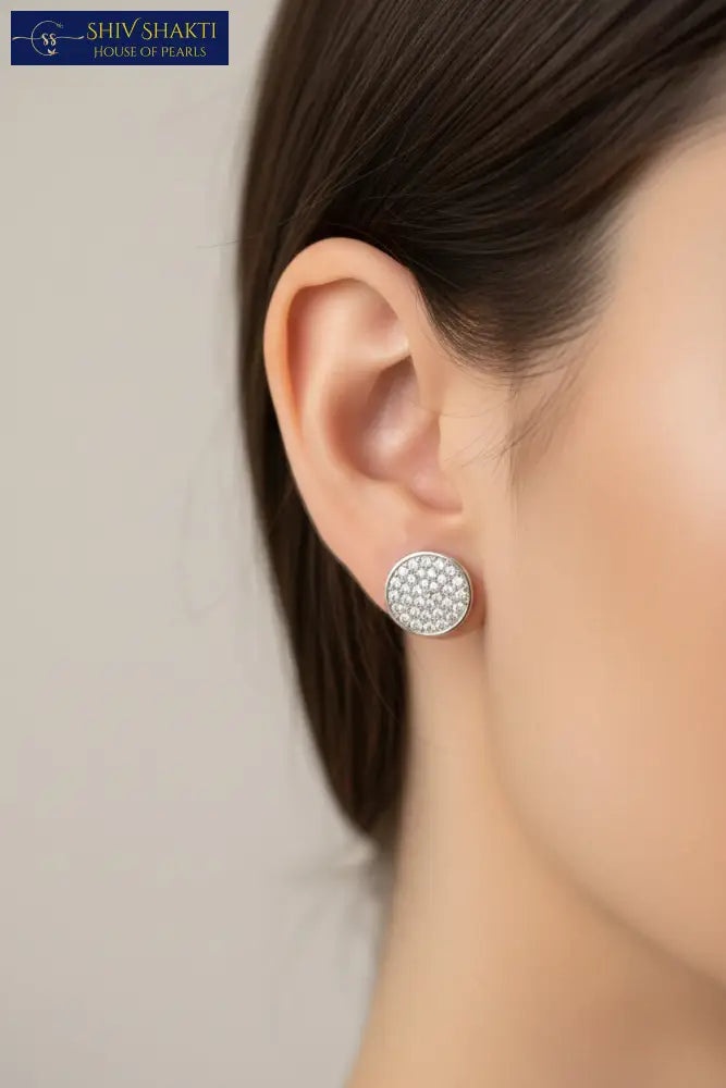 Shiv Shakti Pearls - Celeste Studs