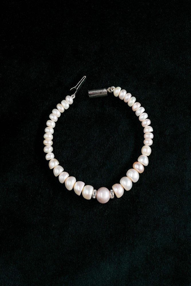 Pearl Button Bracelet
