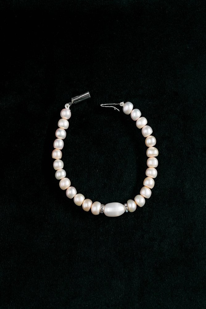 Pearl Button Mala