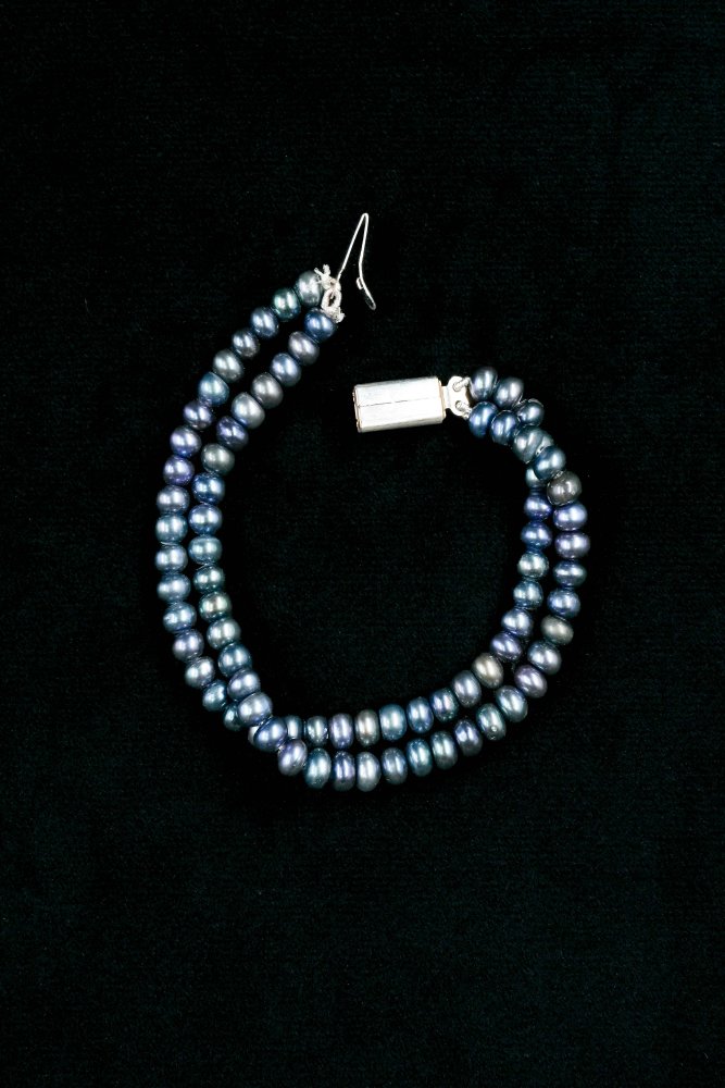 Grey Pearl Bracelet