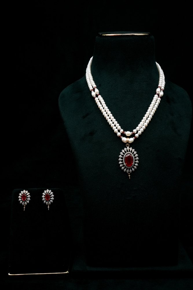 Pearl Pendant Set