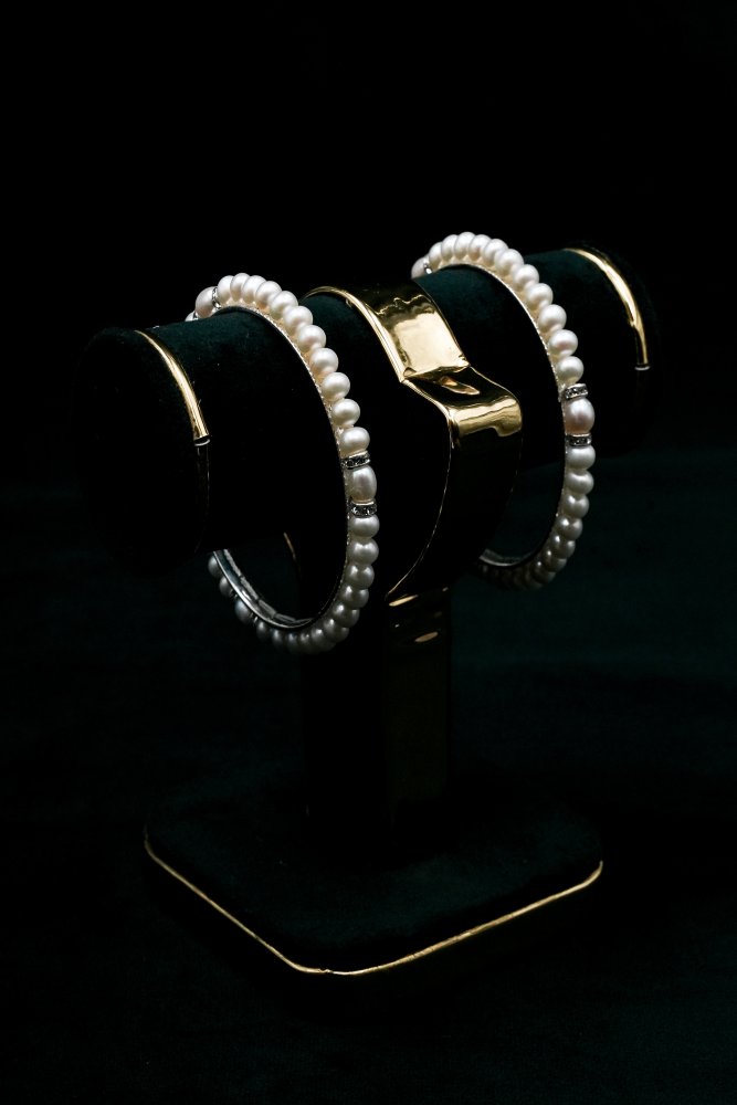 Pearl Rhinestone Bracelet