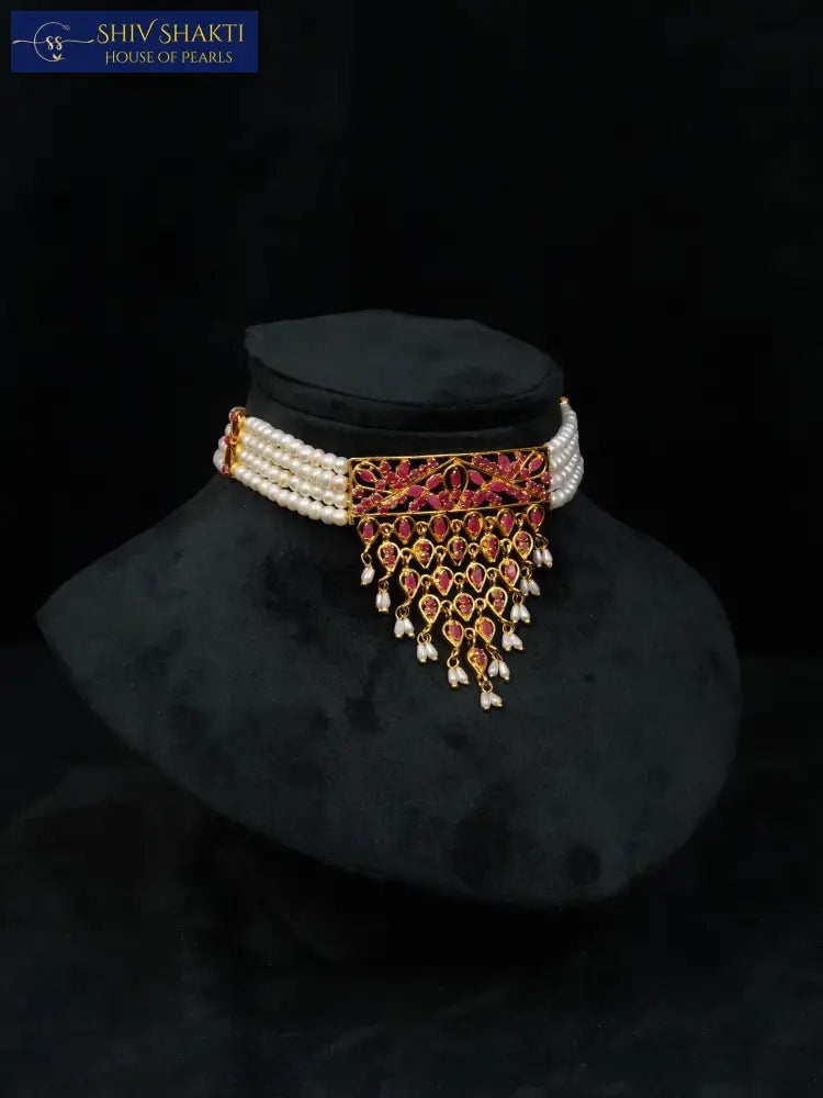 Shiv Shakti Pearls - Alluring Pearl Necklace