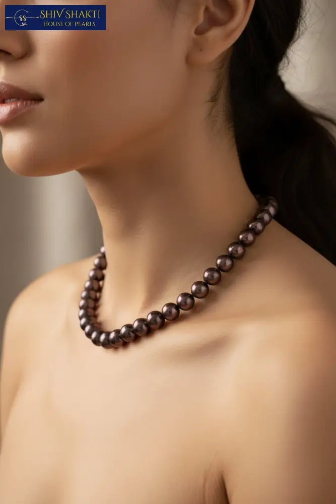 Black Pearl Statement Mala