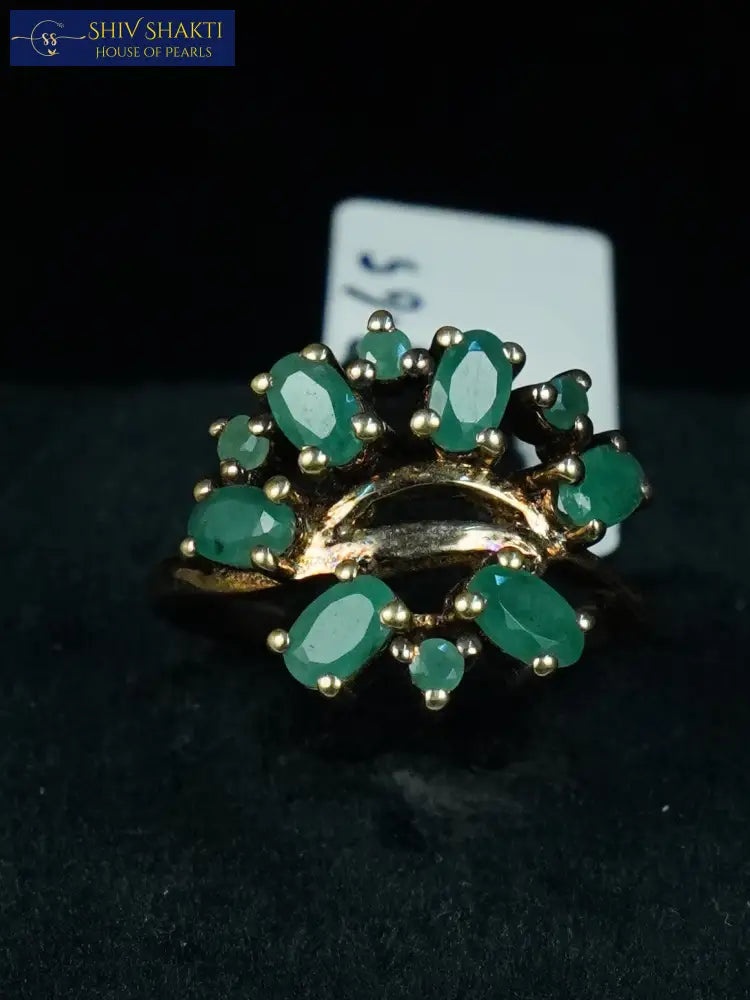 Shiv Shakti Pearls - Class with Emerald Ring