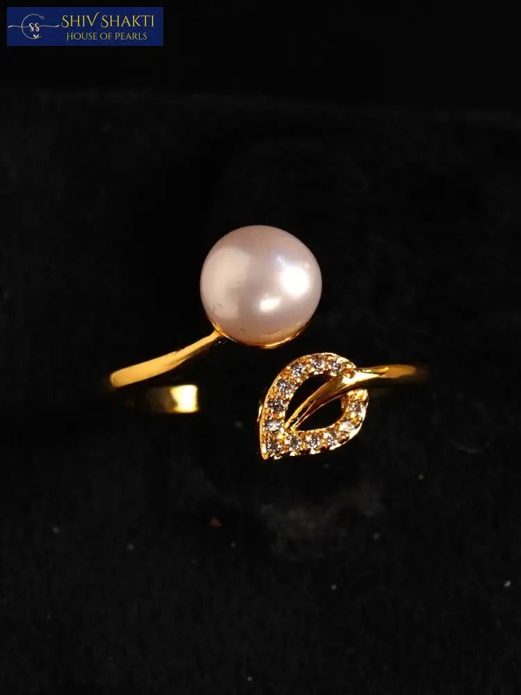 Shiv Shakti Pearls - Classic Pearl with Gold Leaf