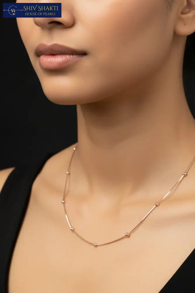 Shiv Shakti Pearls - Classic Pure Silver Chain