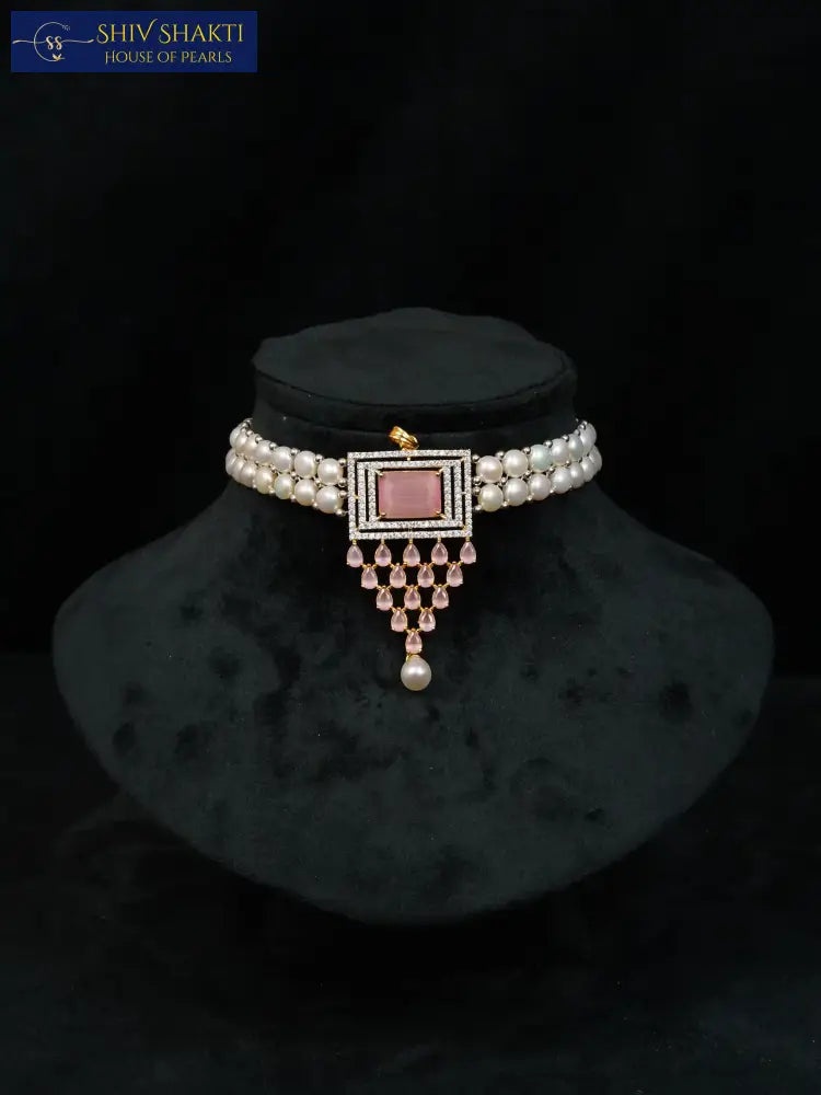 Shiv Shakti Pearls - Delicate Pearl Choker