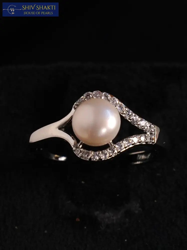 Shiv Shakti Pearls - Elegant Pearl Ring