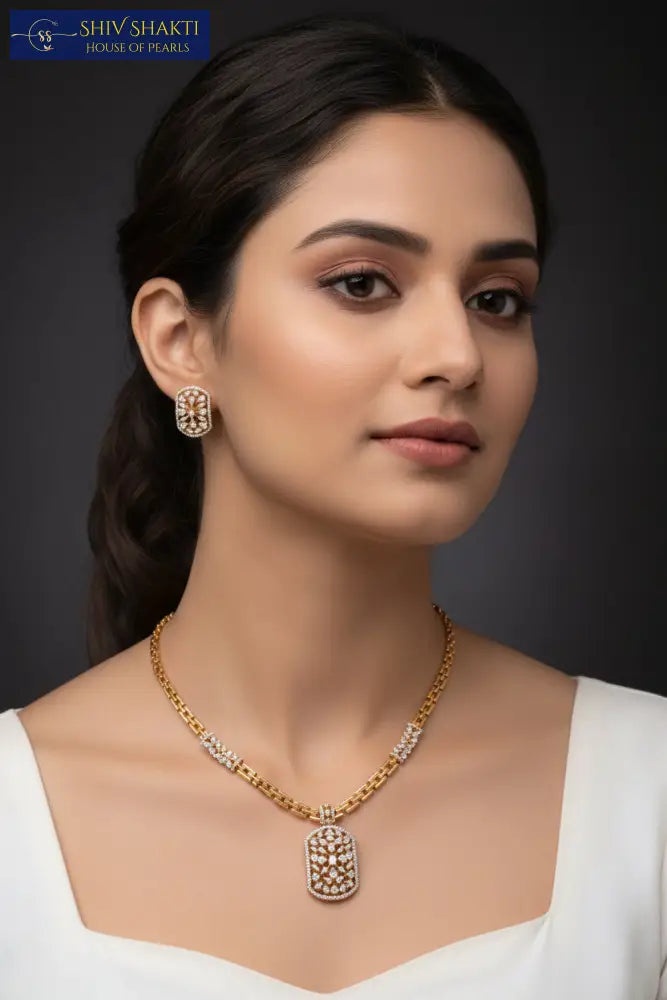 Shiv Shakti Pearls - Elegant Silver Masterpiece