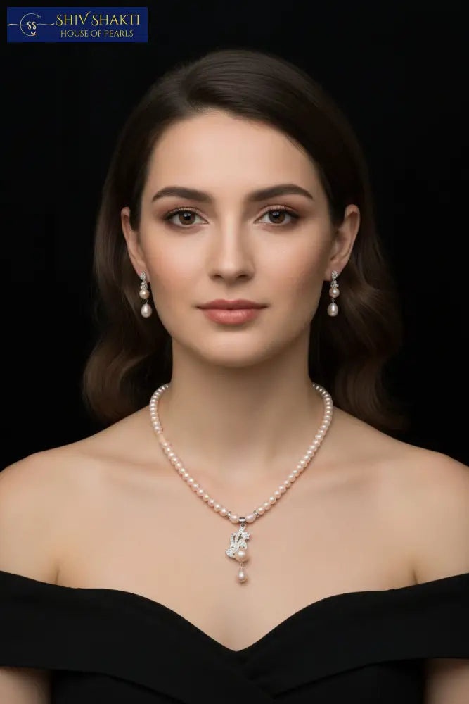 Shiv Shakti Pearls - Fancy Pearl Necklace