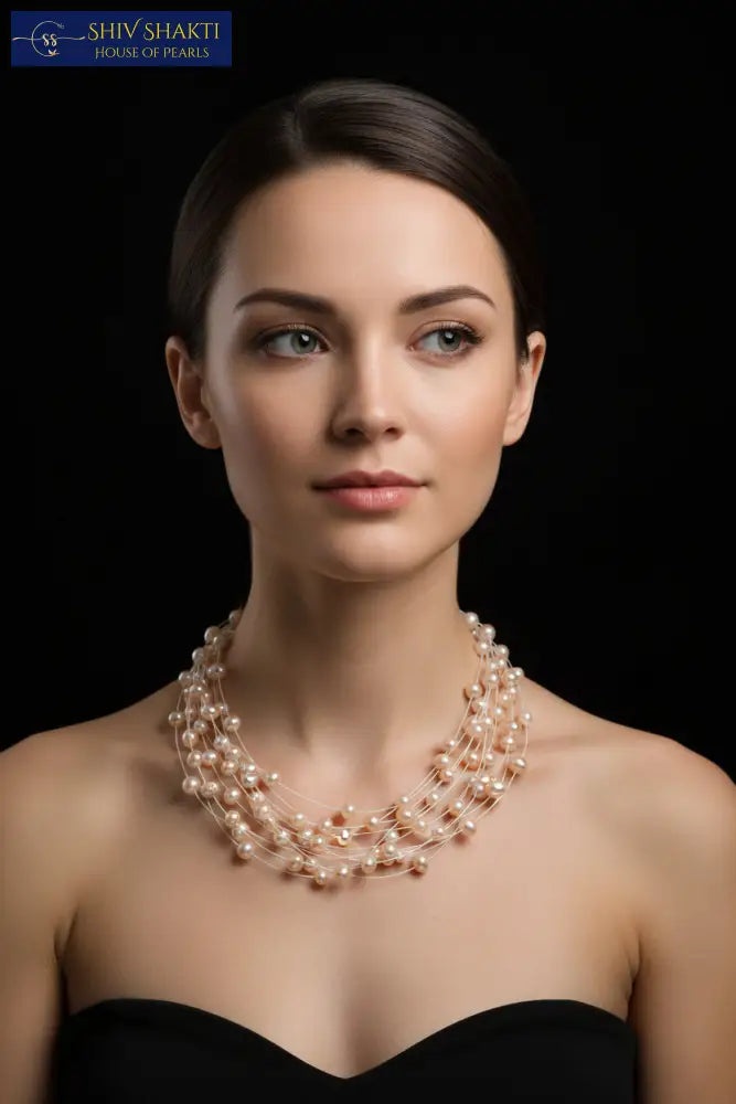 Shiv Shakti Pearls - Floating Round Pearls