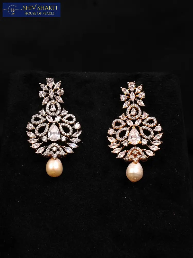 Shiv Shakti Pearls - Mini Rani Haar With CZ