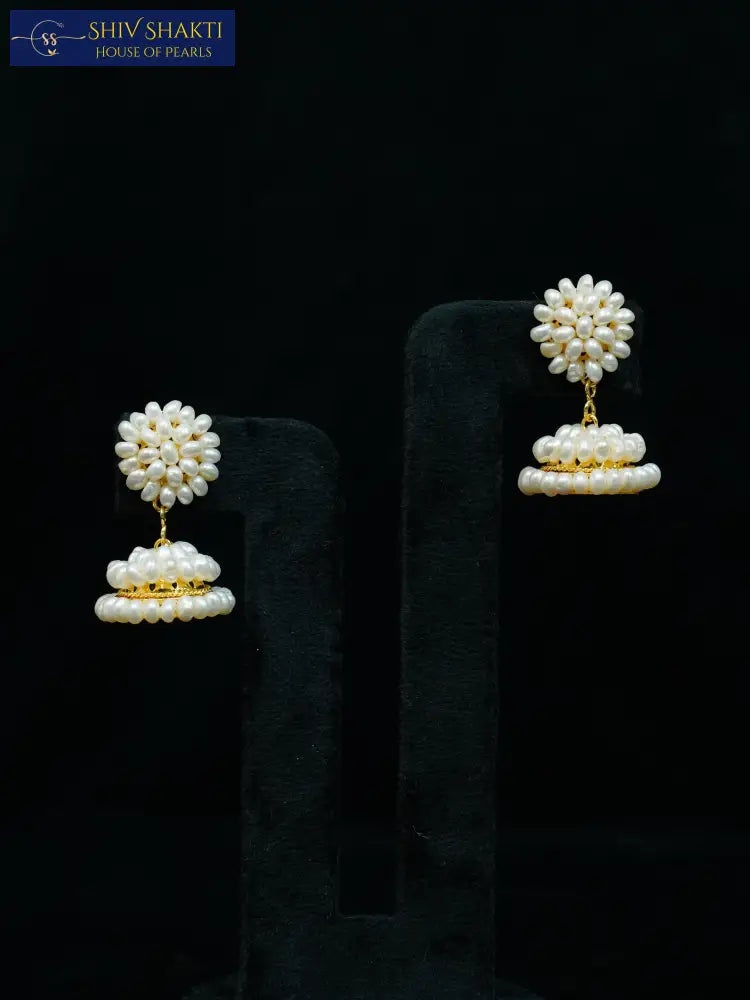 Shiv Shakti Pearls - Moti Jhumki