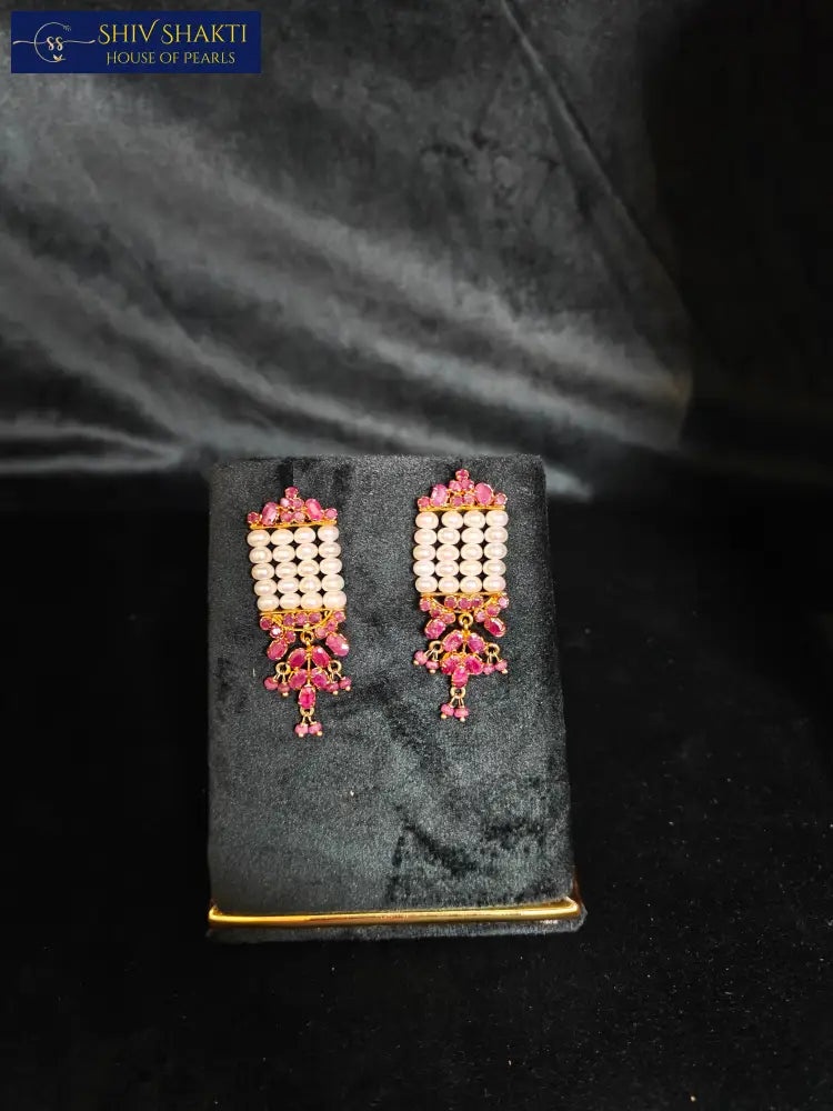 Shiv Shakti Pearls - Original Ruby Rani Haar