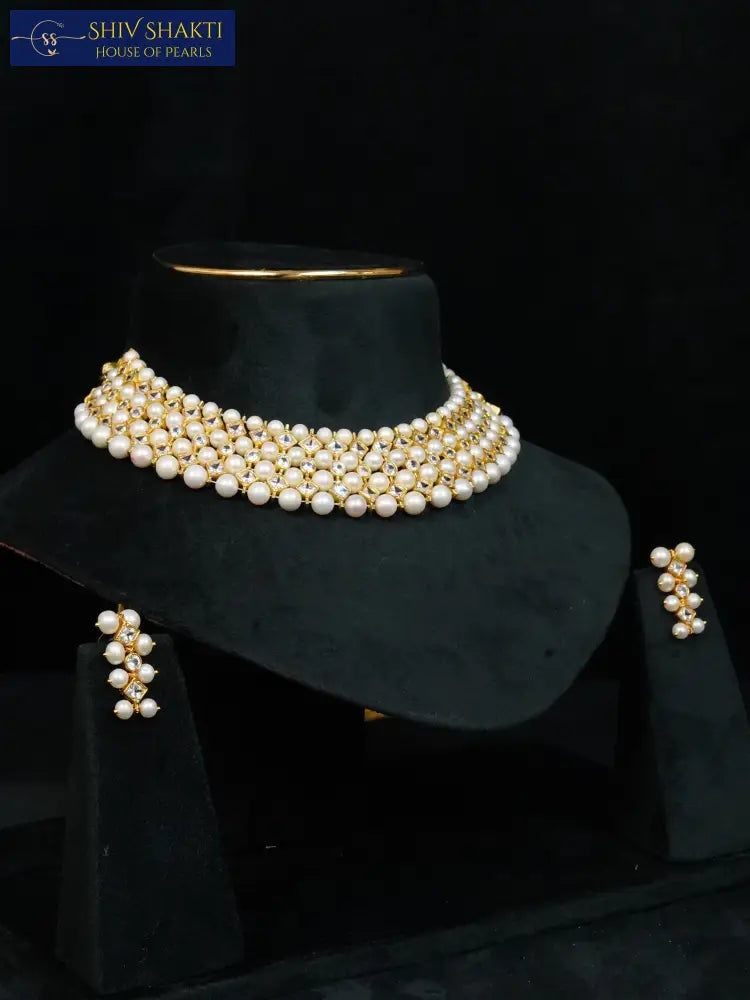Shiv Shakti Pearls - Party Pearl Necklace