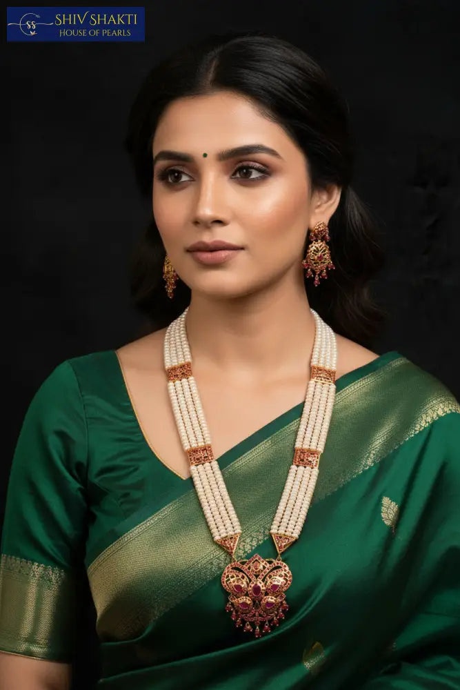 Shiv Shakti Pearls - Real Ruby Tradition