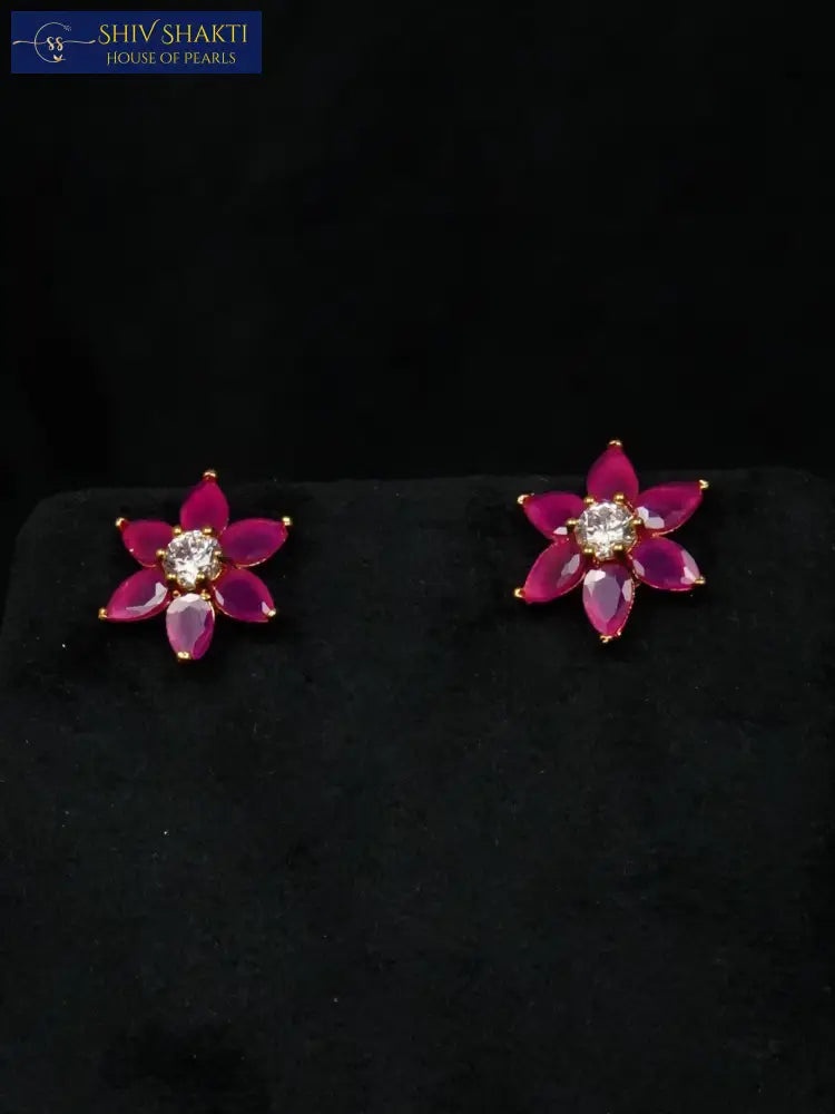 Shiv Shakti Pearls - Ruby Chandani Pearl Set