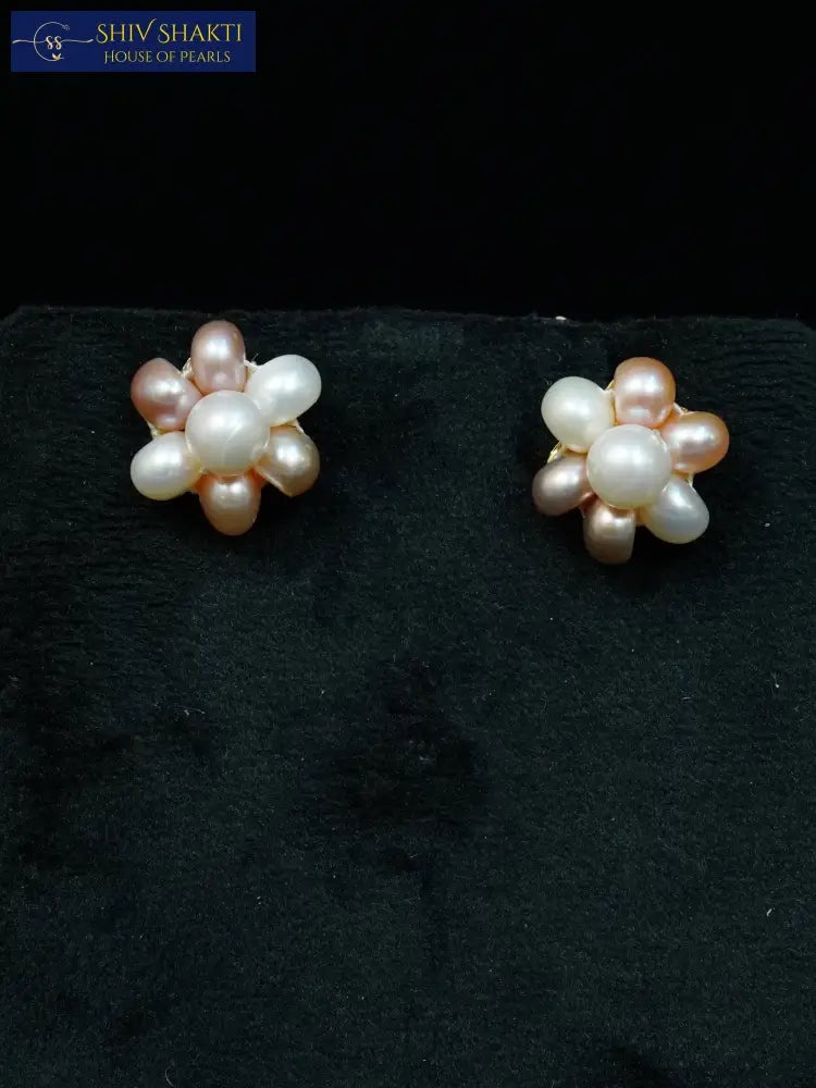 The Pearl Blossom Studs