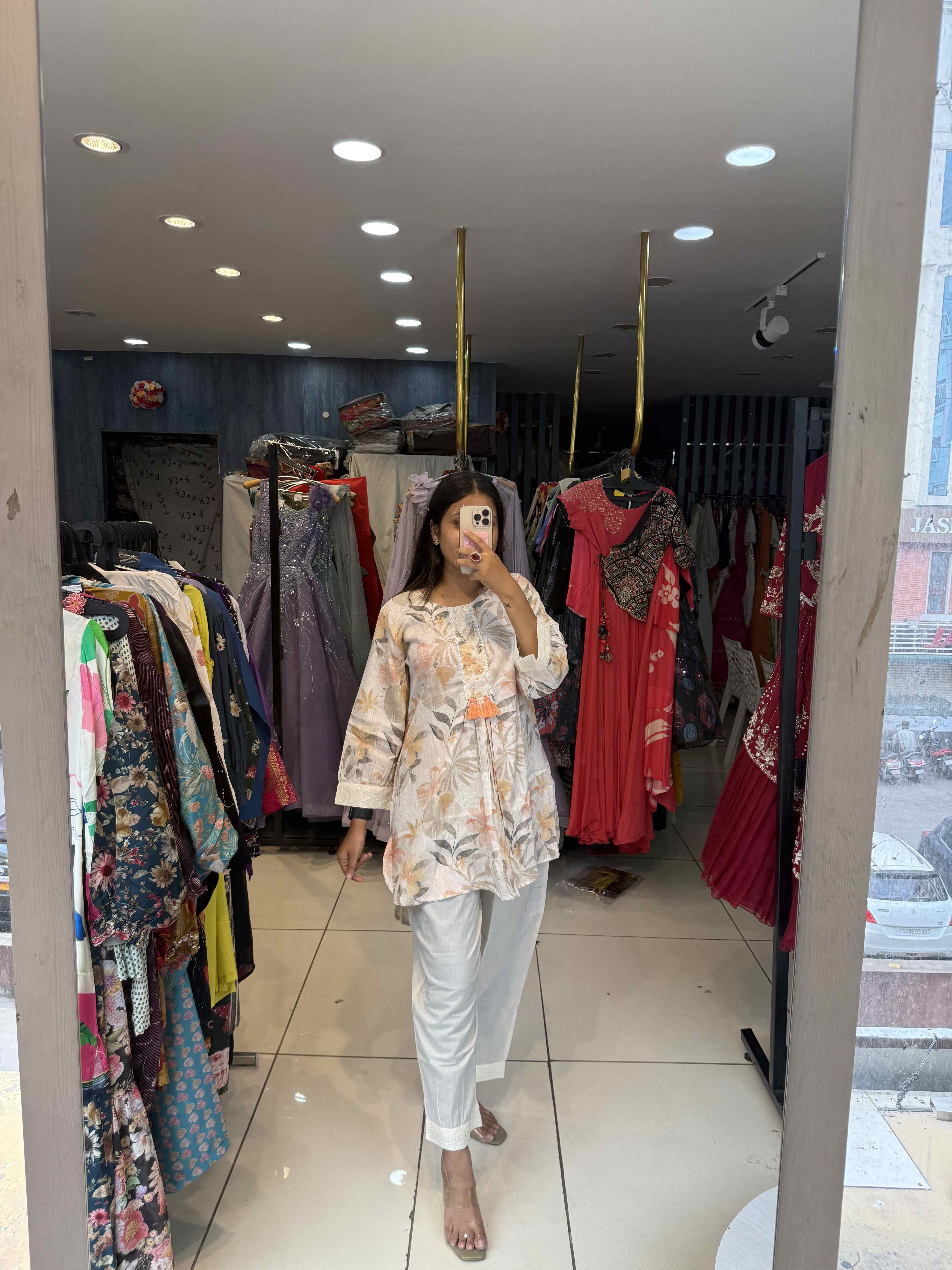 Comfy kurti with pajama - Suits  Kurtis