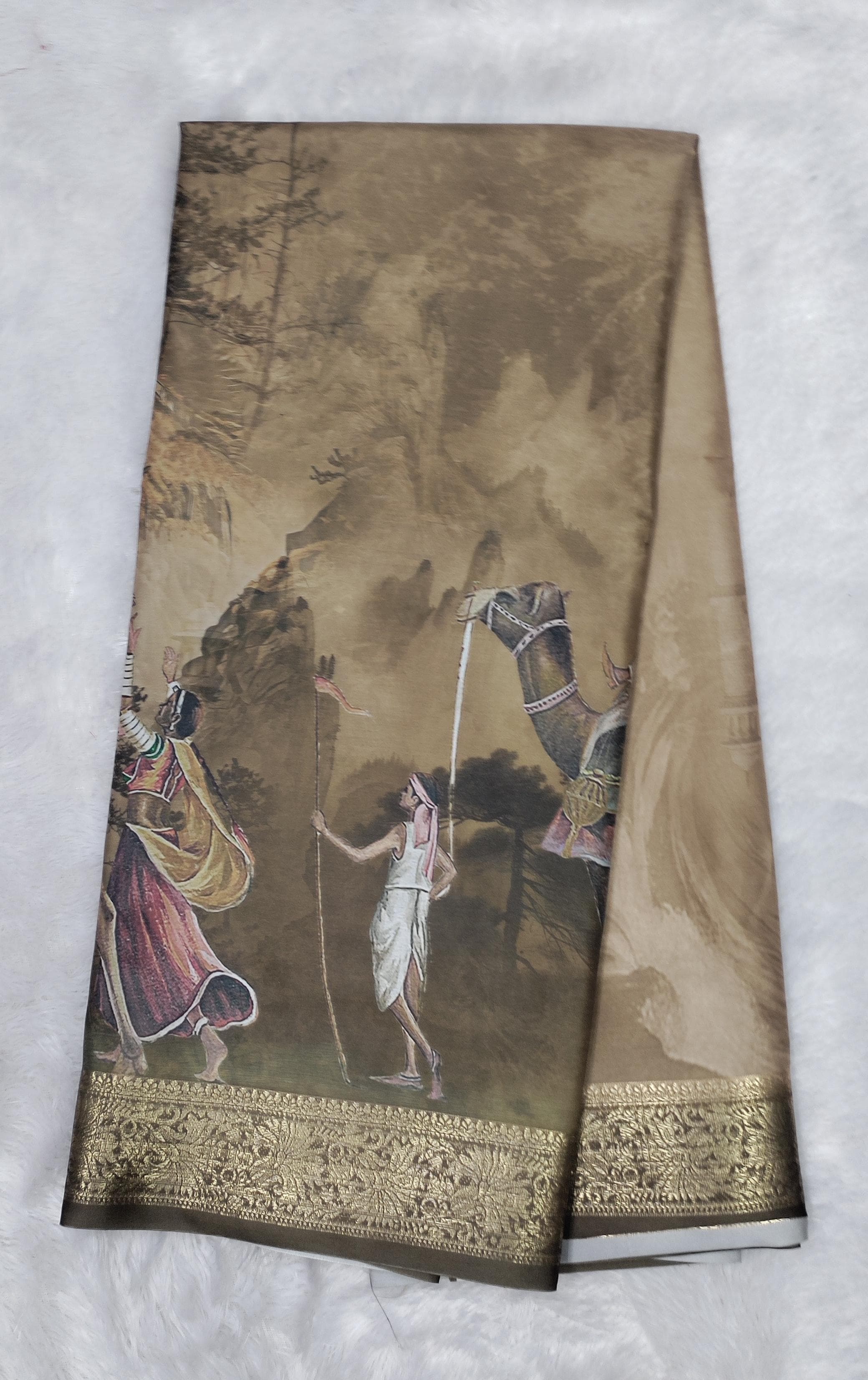 Soft Silk Designer Saree