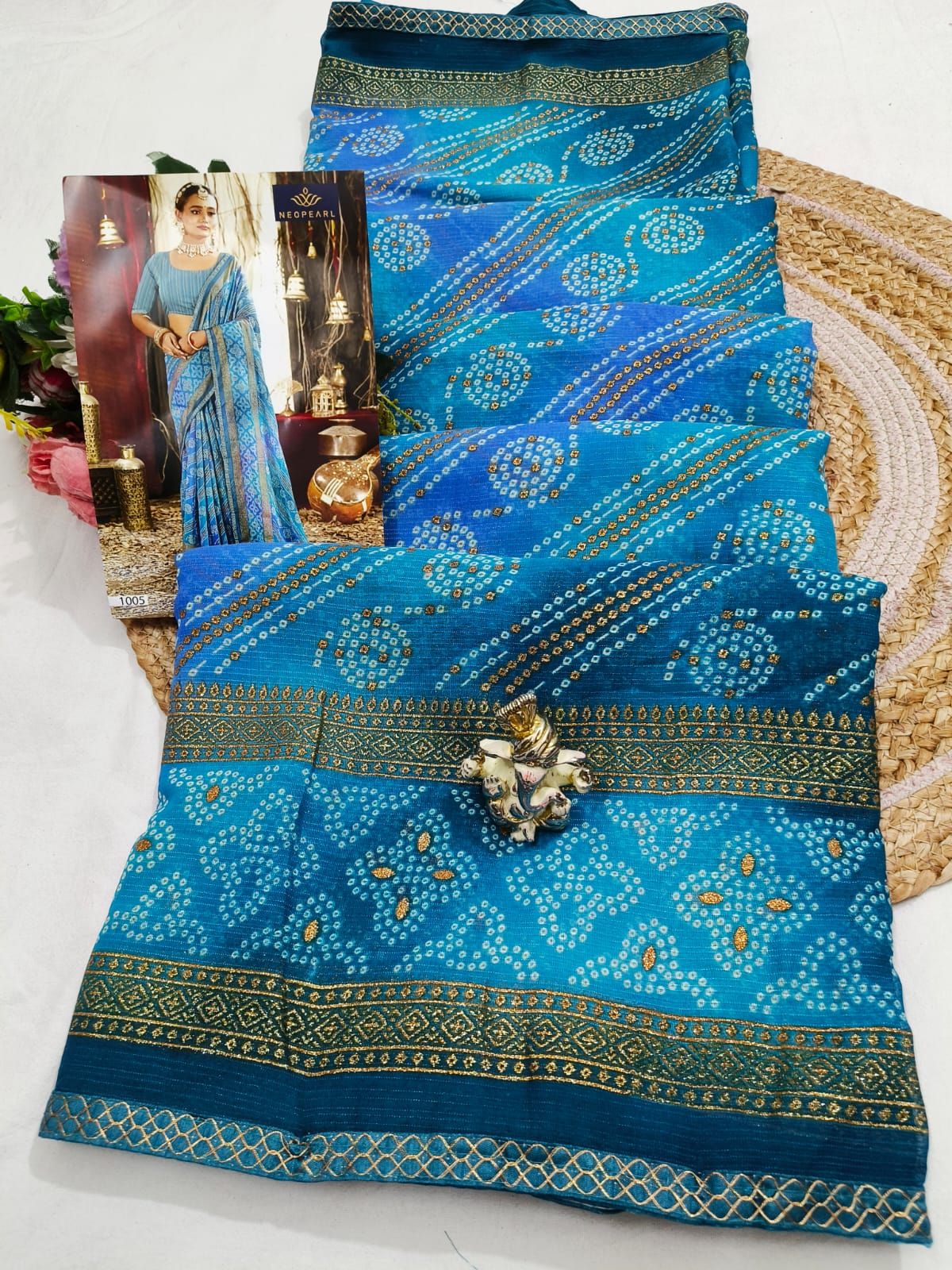 Shubh Sarees - Zomato Print Saree