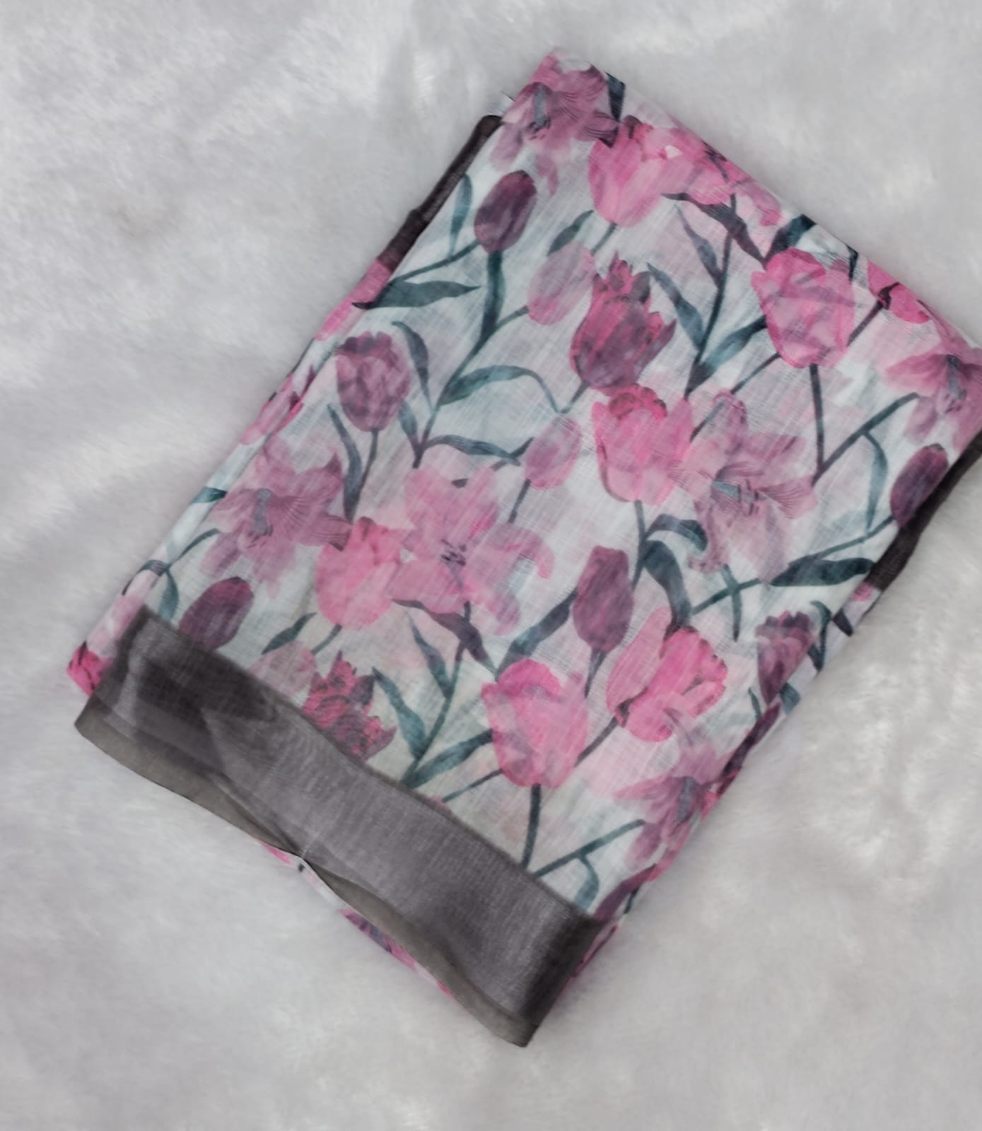 Shubh Sarees - Georgette Gota Patti Saree