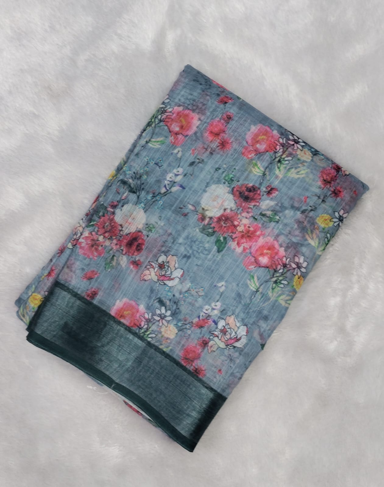 Shubh Sarees - Georgette Gota Patti Saree