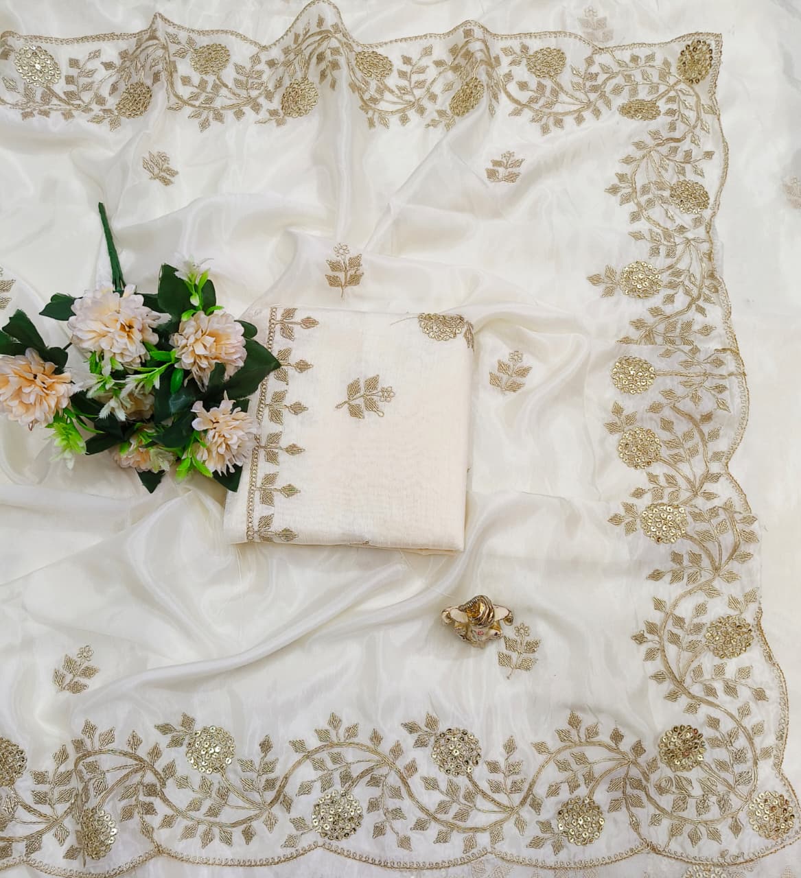 Shubh Sarees - Ho Silk Zari Saree