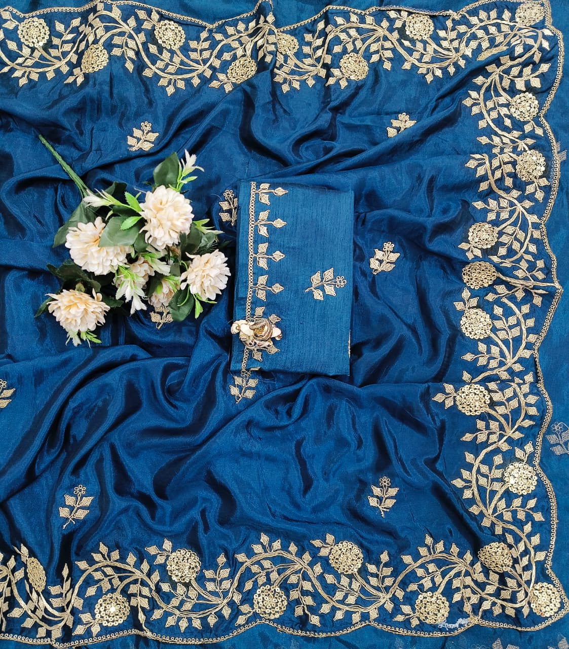 Shubh Sarees - Ho Silk Zari Saree