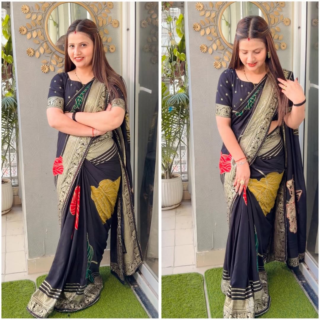 Shubh Sarees - Dola Silk Weaving Saree