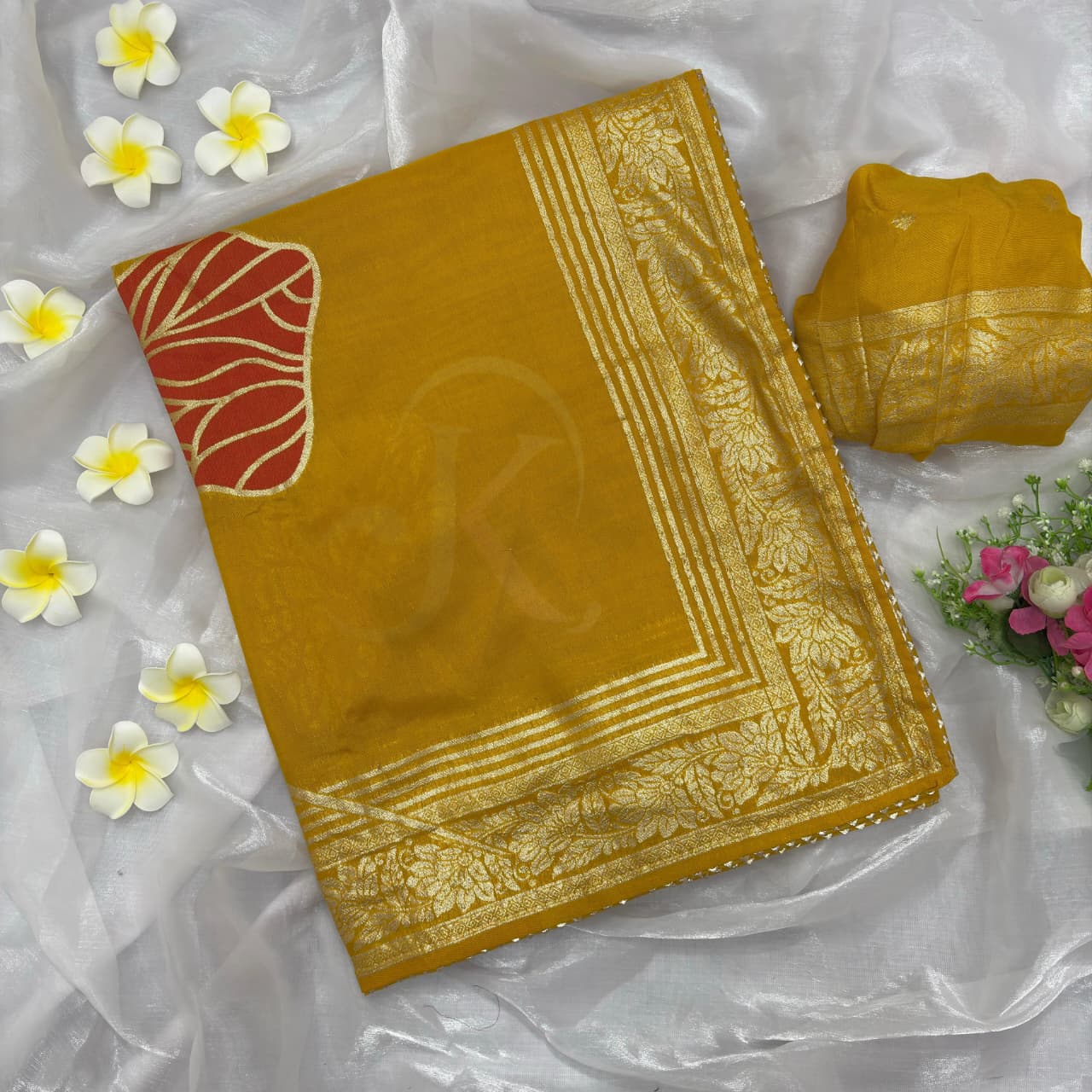 Shubh Sarees - Dola Silk Weaving Saree