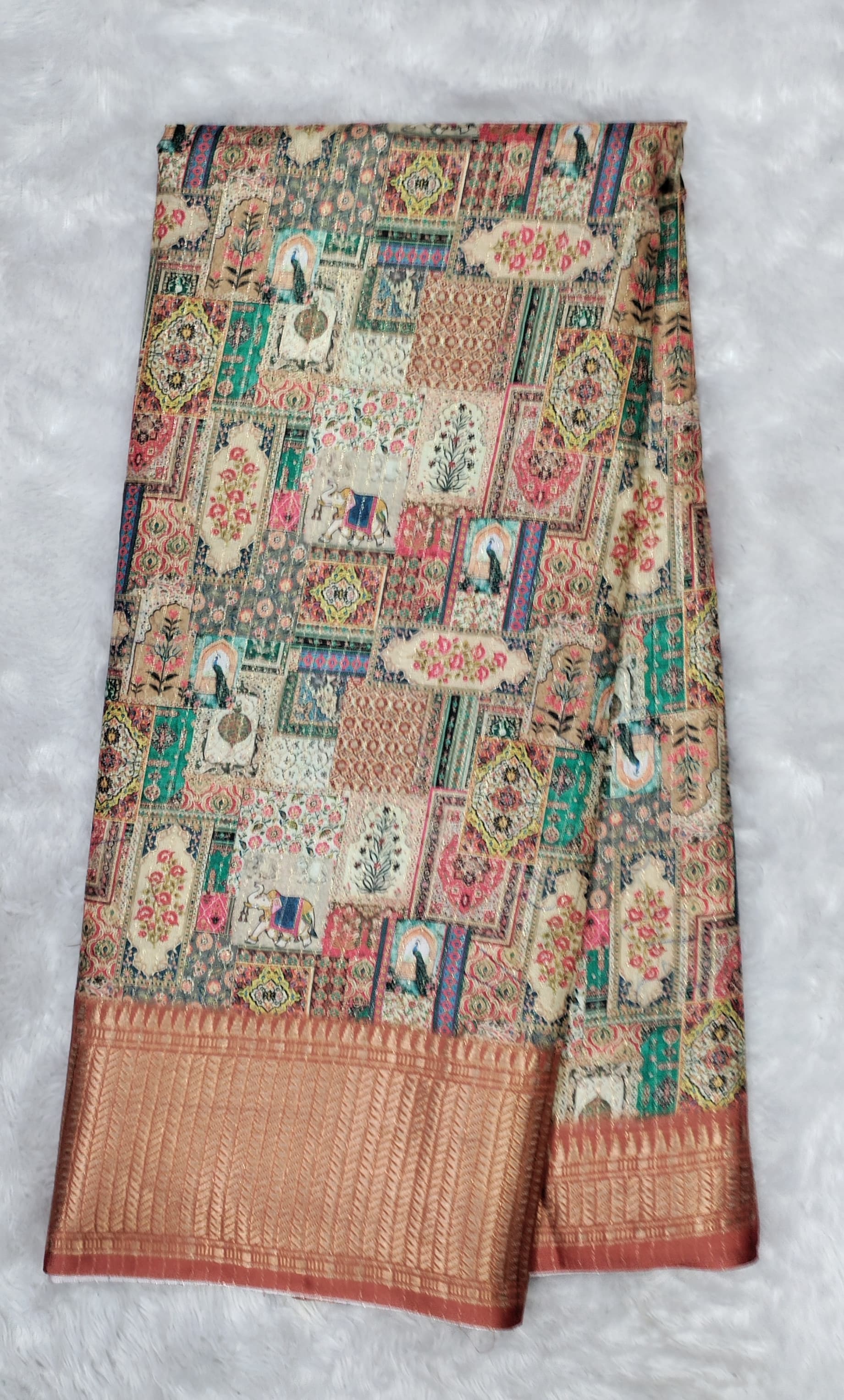 Dola Jari Digital Saree