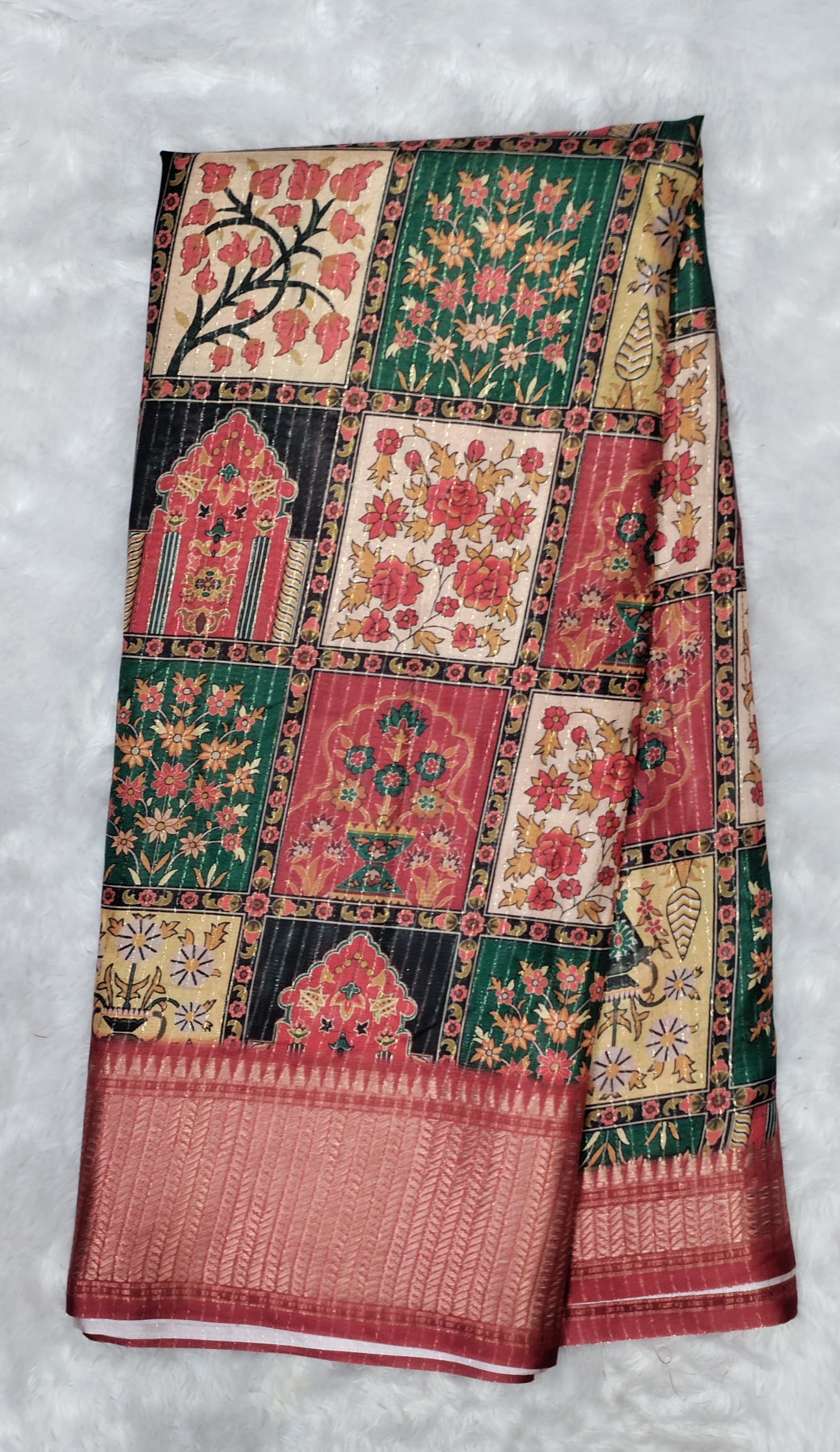 Dola Jari Digital Saree