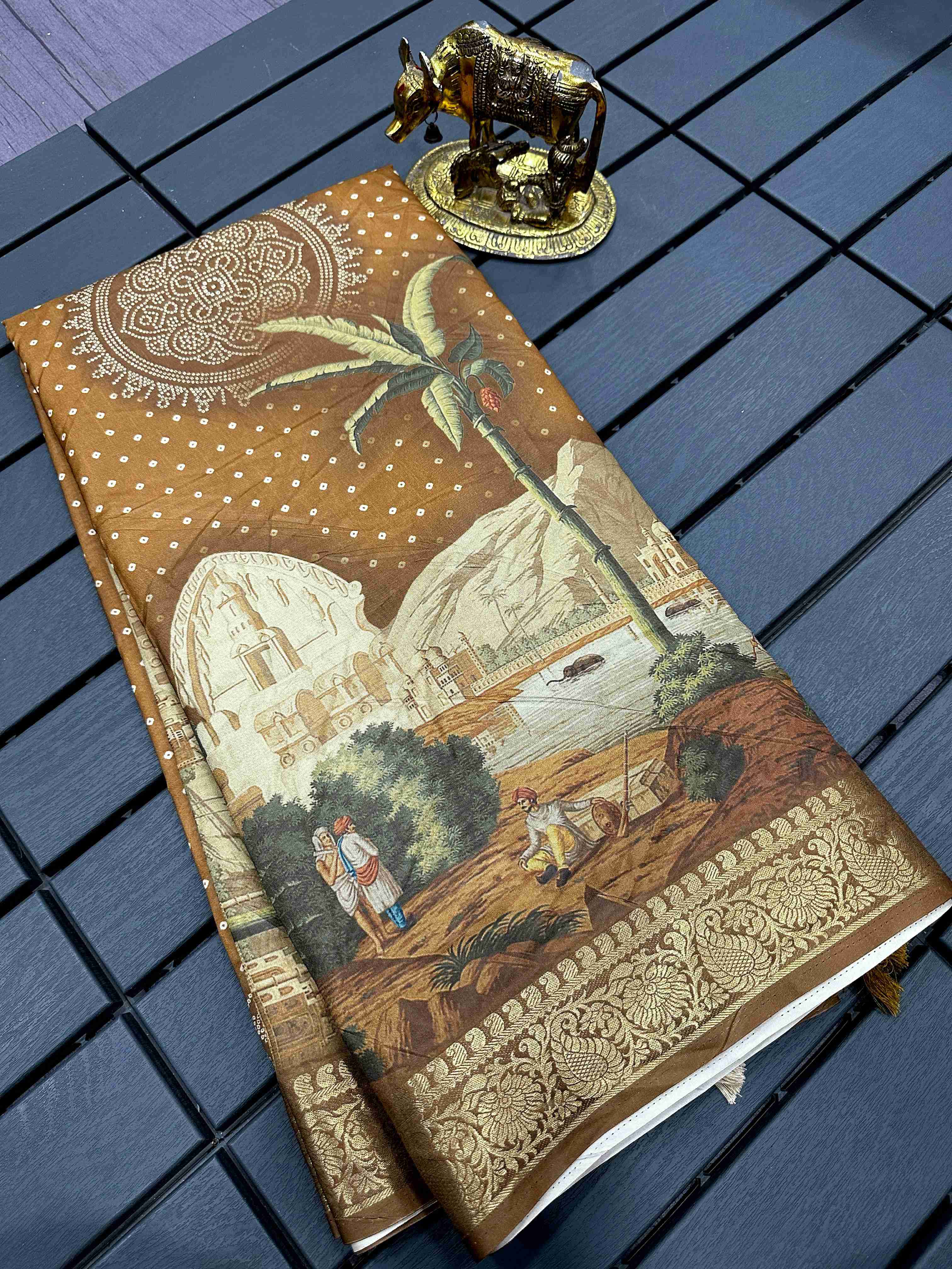 Shubh Sarees - Elegant Dola Silk Saree