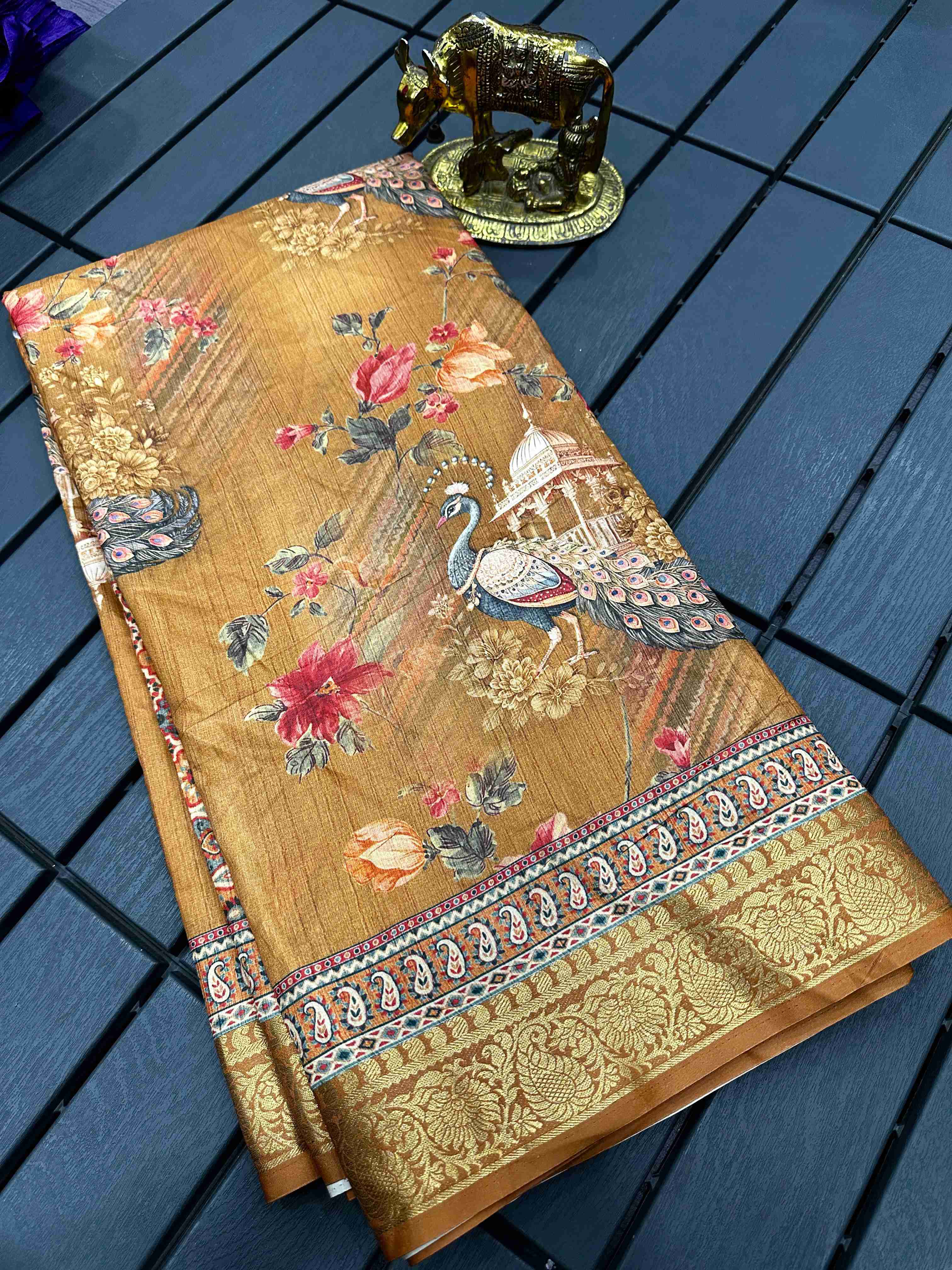 Shubh Sarees - Elegant Dola Silk Saree