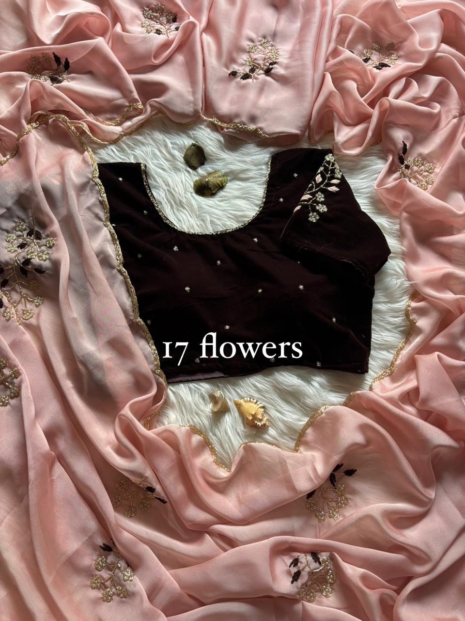 Shubh Sarees - Rangoli Silk Cutdana Saree