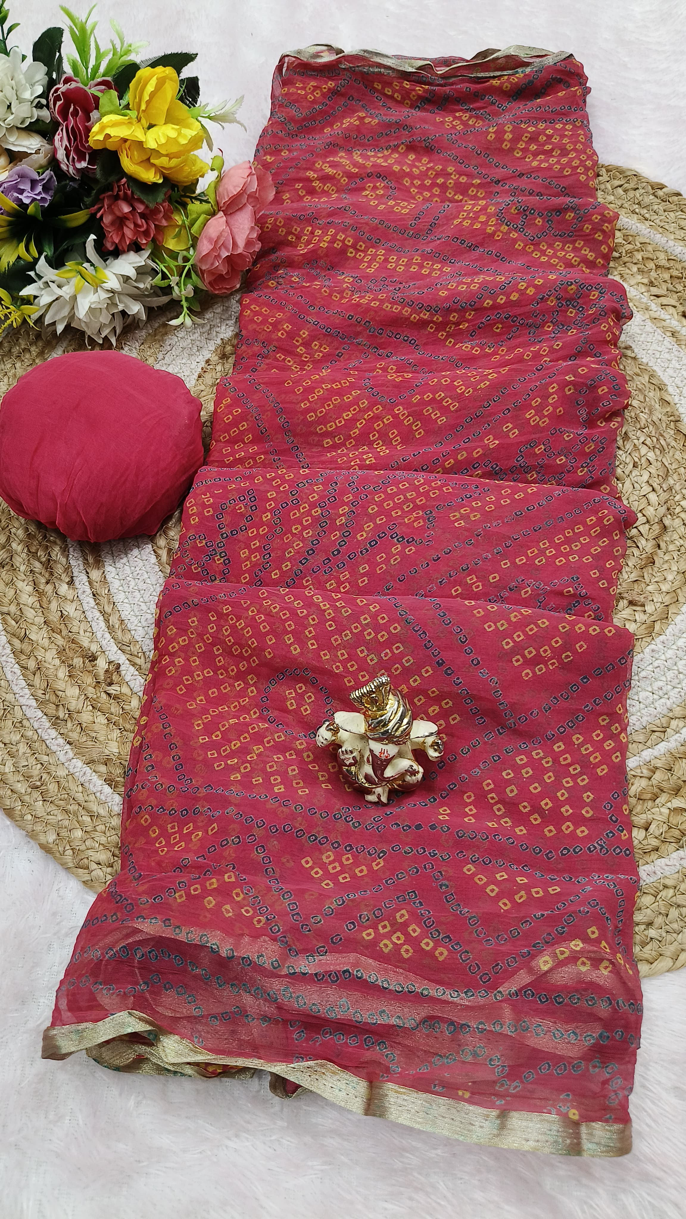 Chiffon Silk Saree