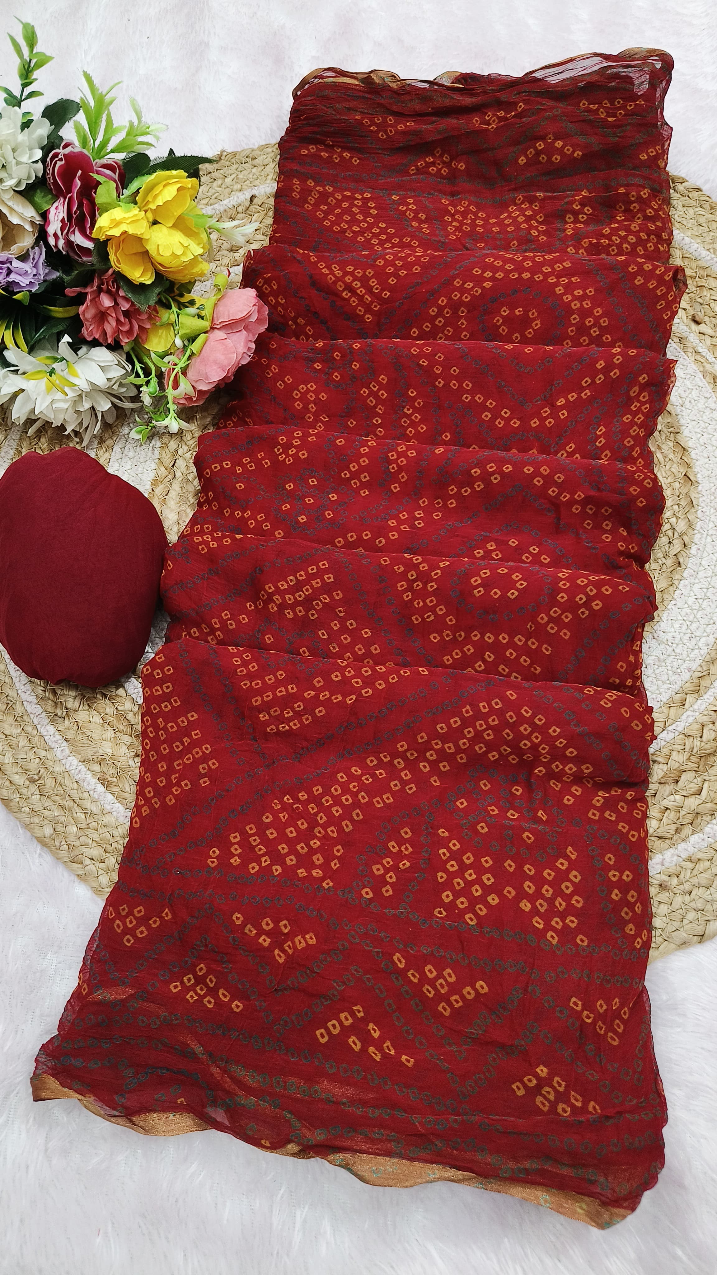 Chiffon Silk Saree